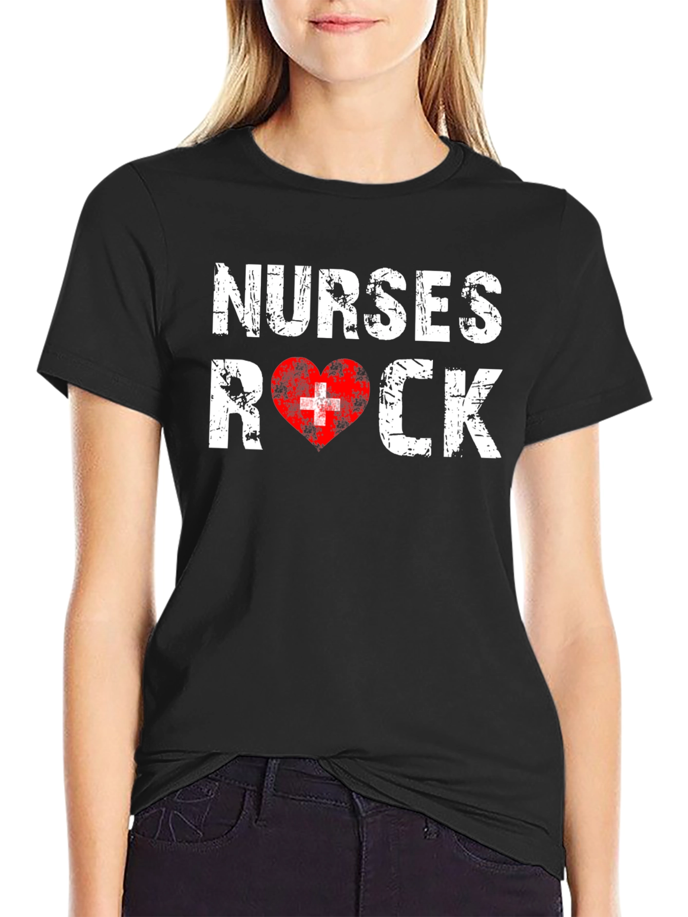 Nurses Rock Graphic T-Shirt - Stylish & Comfortable