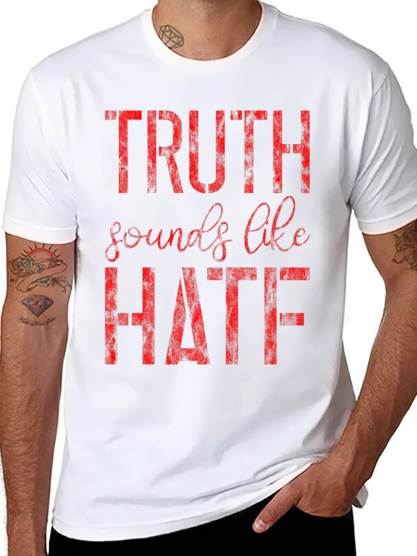 Truth Sounds Like Hate Graphic Tee