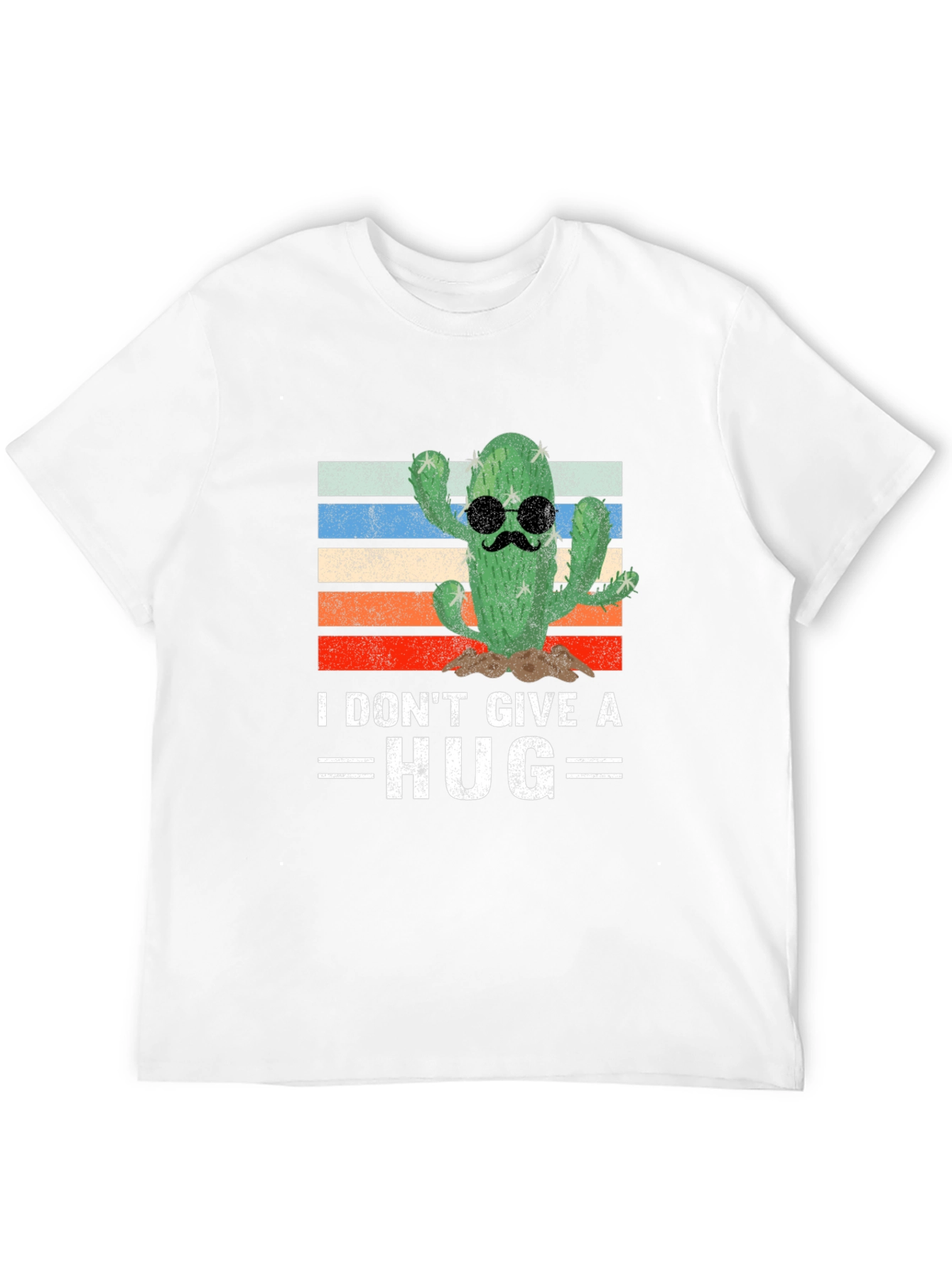 I Dont Give a Hug Cactus T-Shirt
