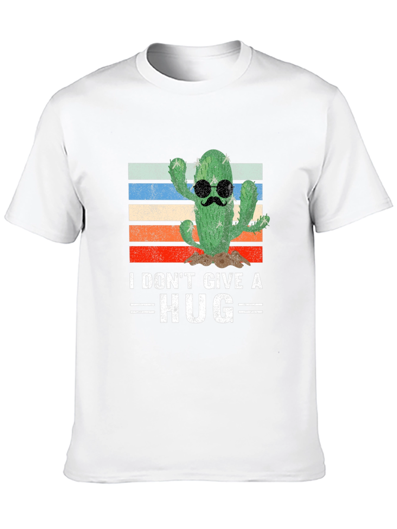 I Dont Give a Hug Cactus T-Shirt