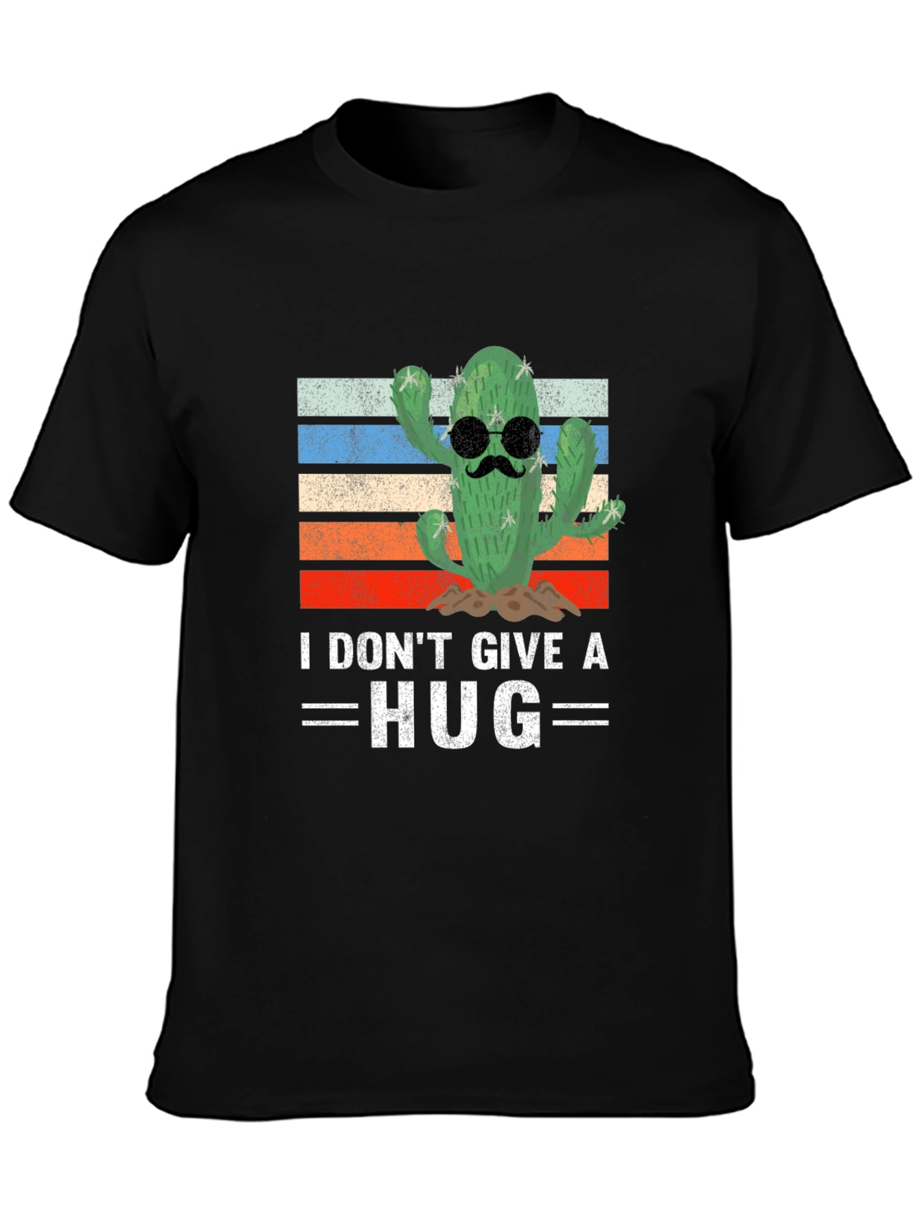 I Dont Give a Hug Cactus T-Shirt