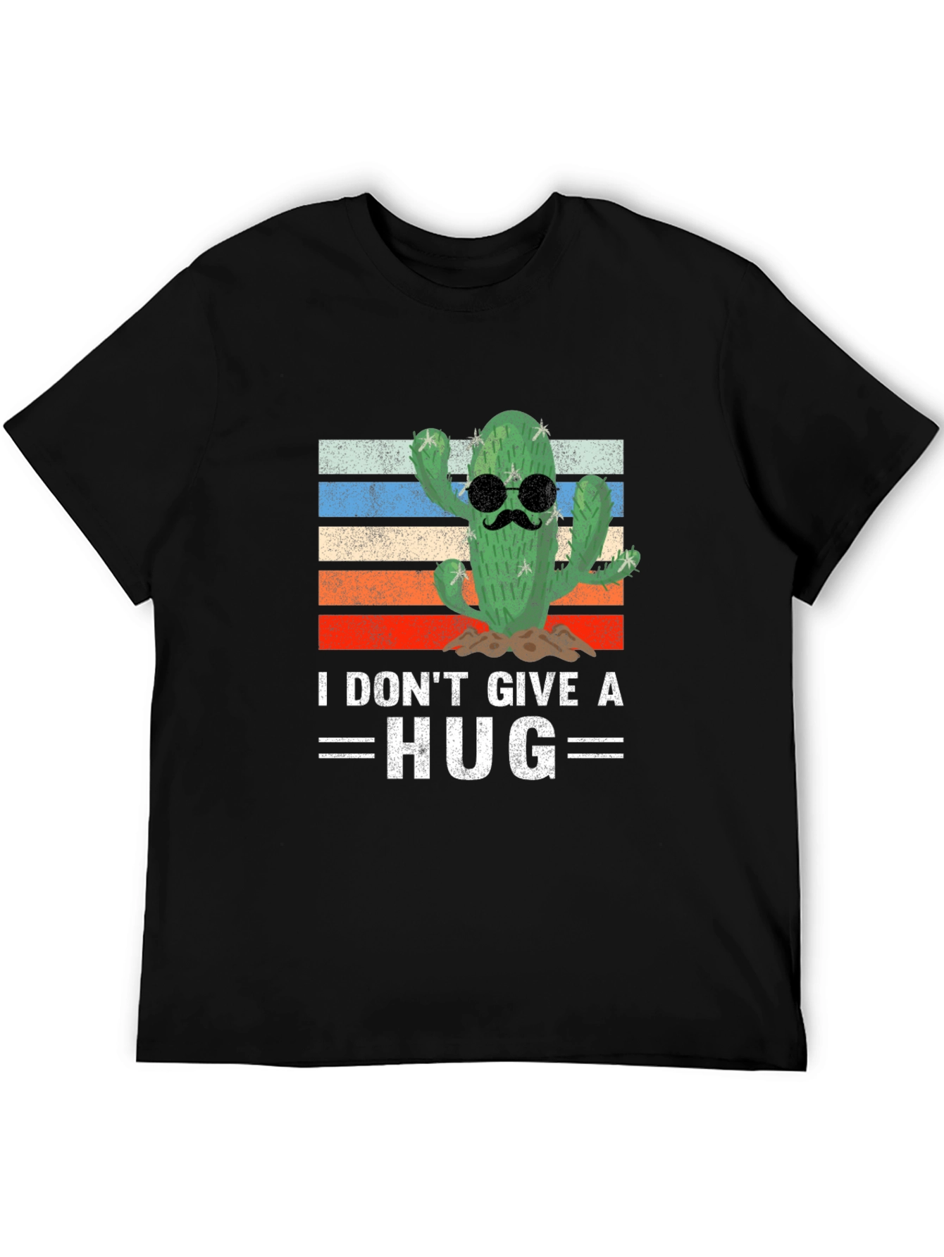 I Dont Give a Hug Cactus T-Shirt