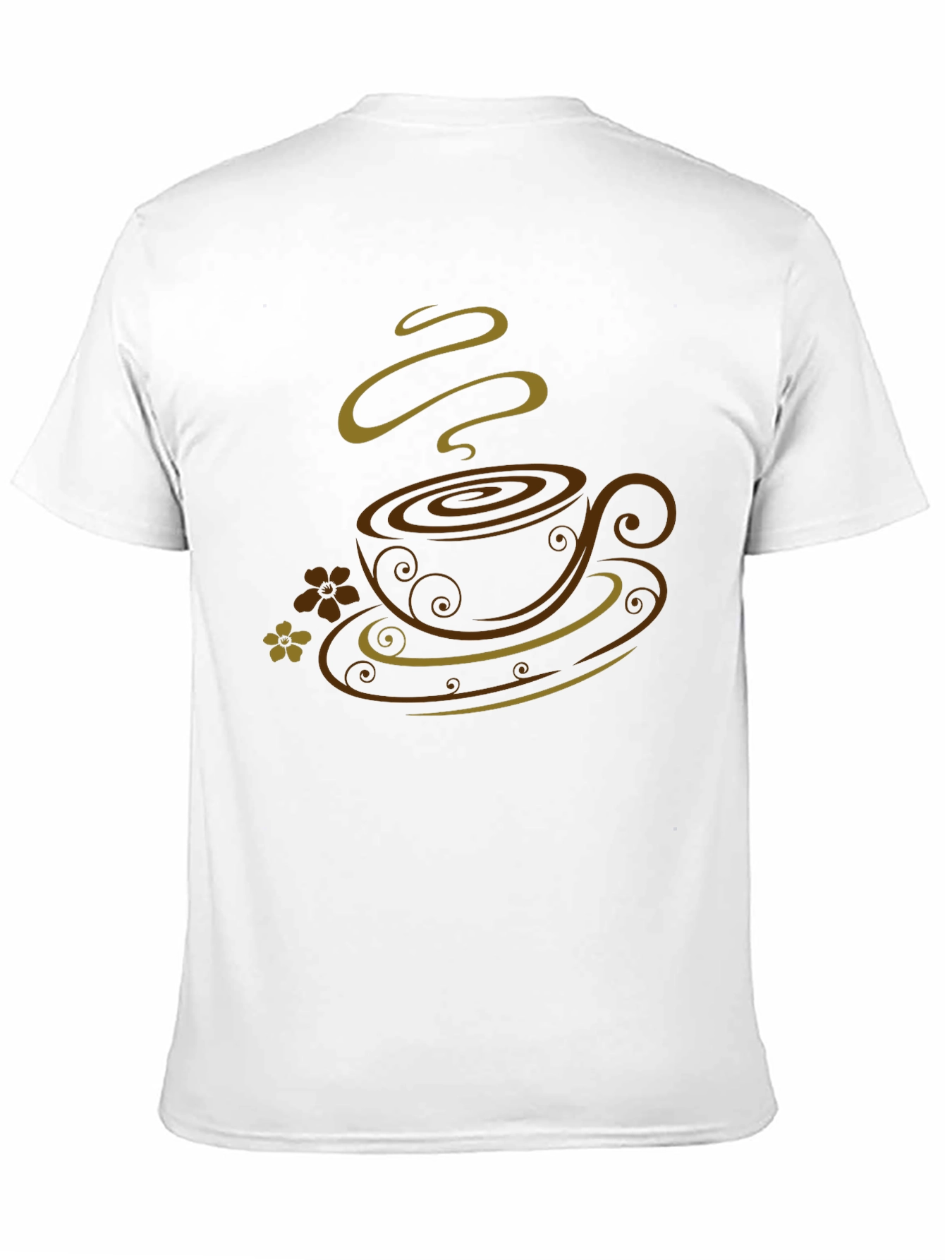 Coffee Cup Graphic Tee - Stylish Black T-Shirt
