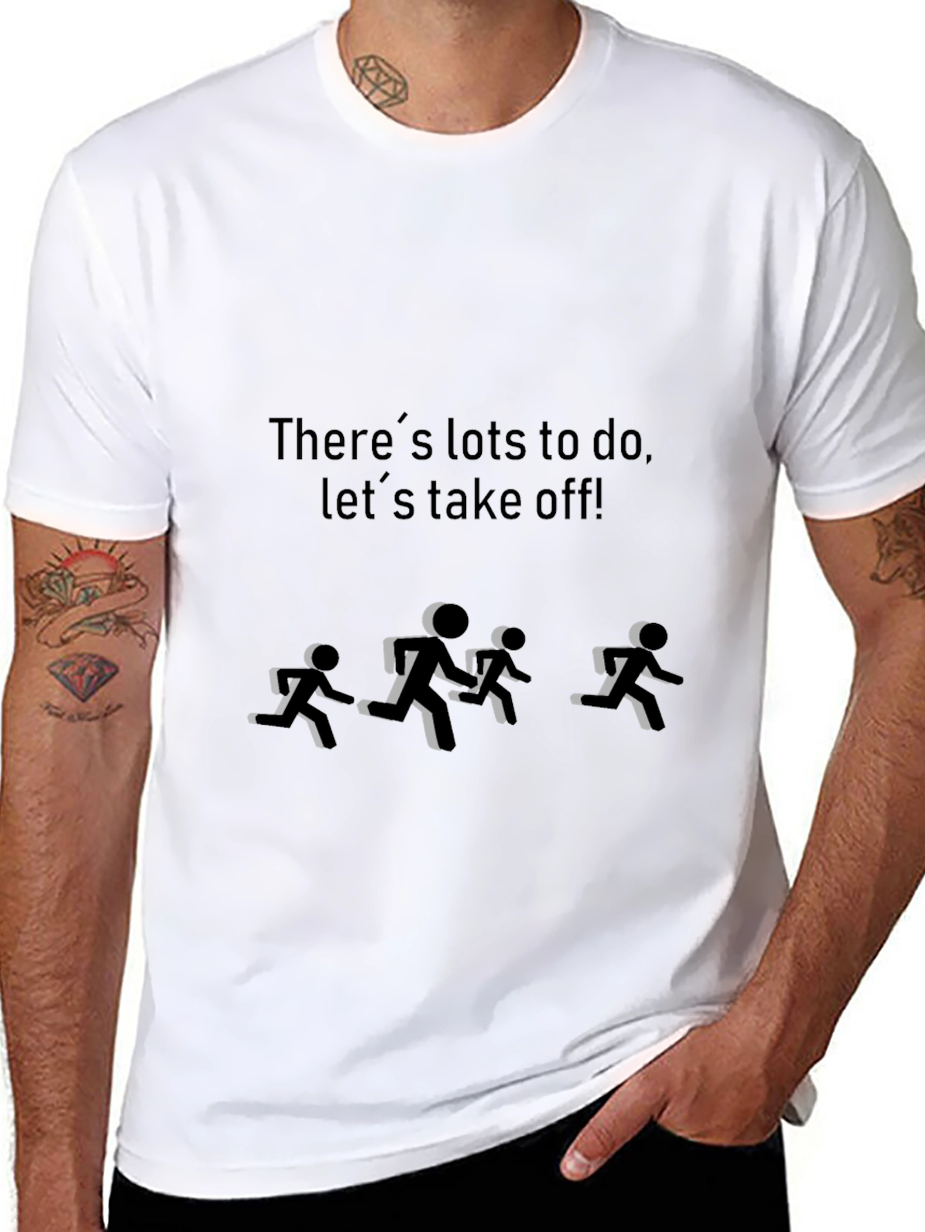 Run Away T-Shirt Lets Take Off