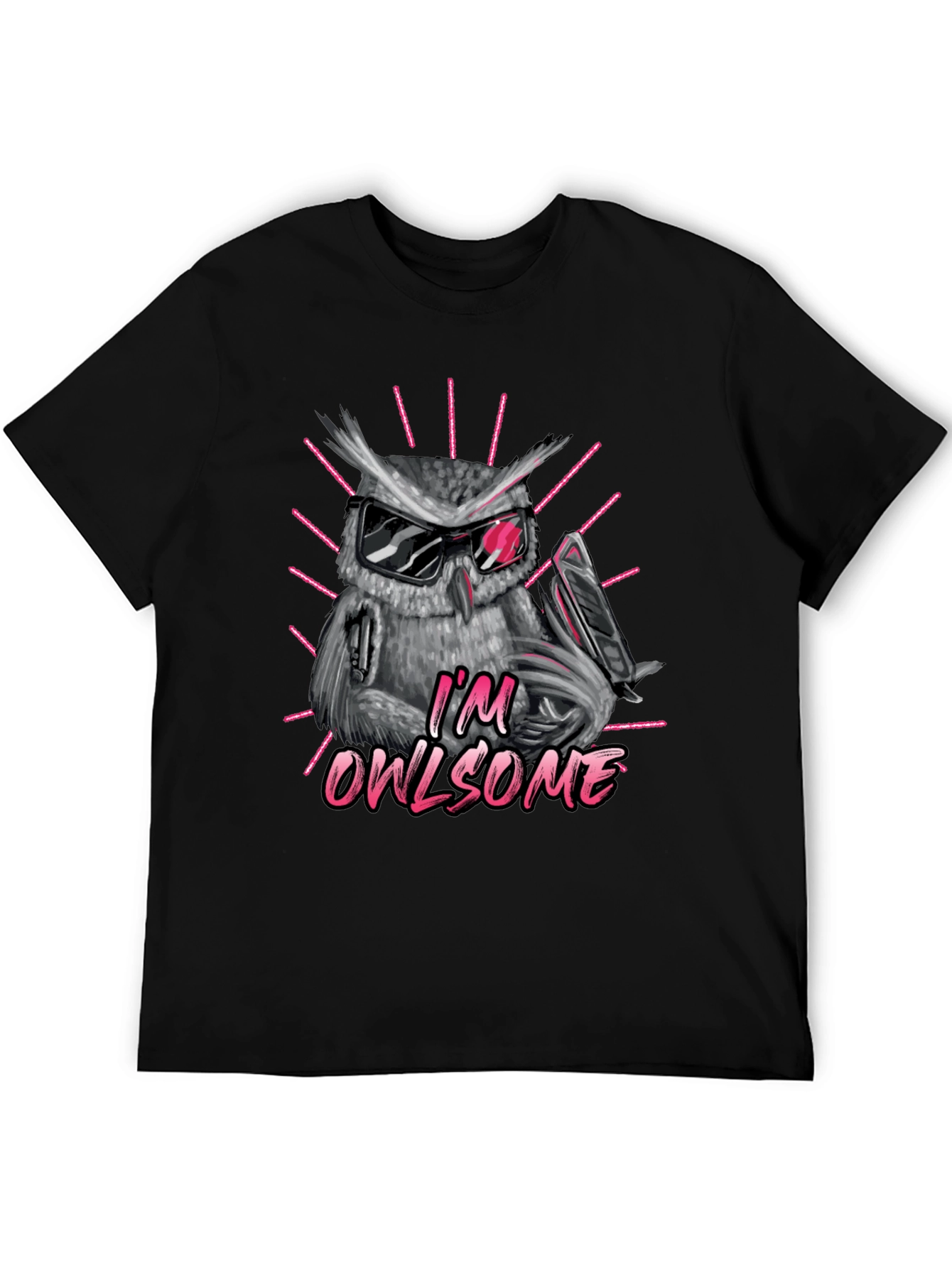 Cool Owl T-Shirt - Im Owlsome!