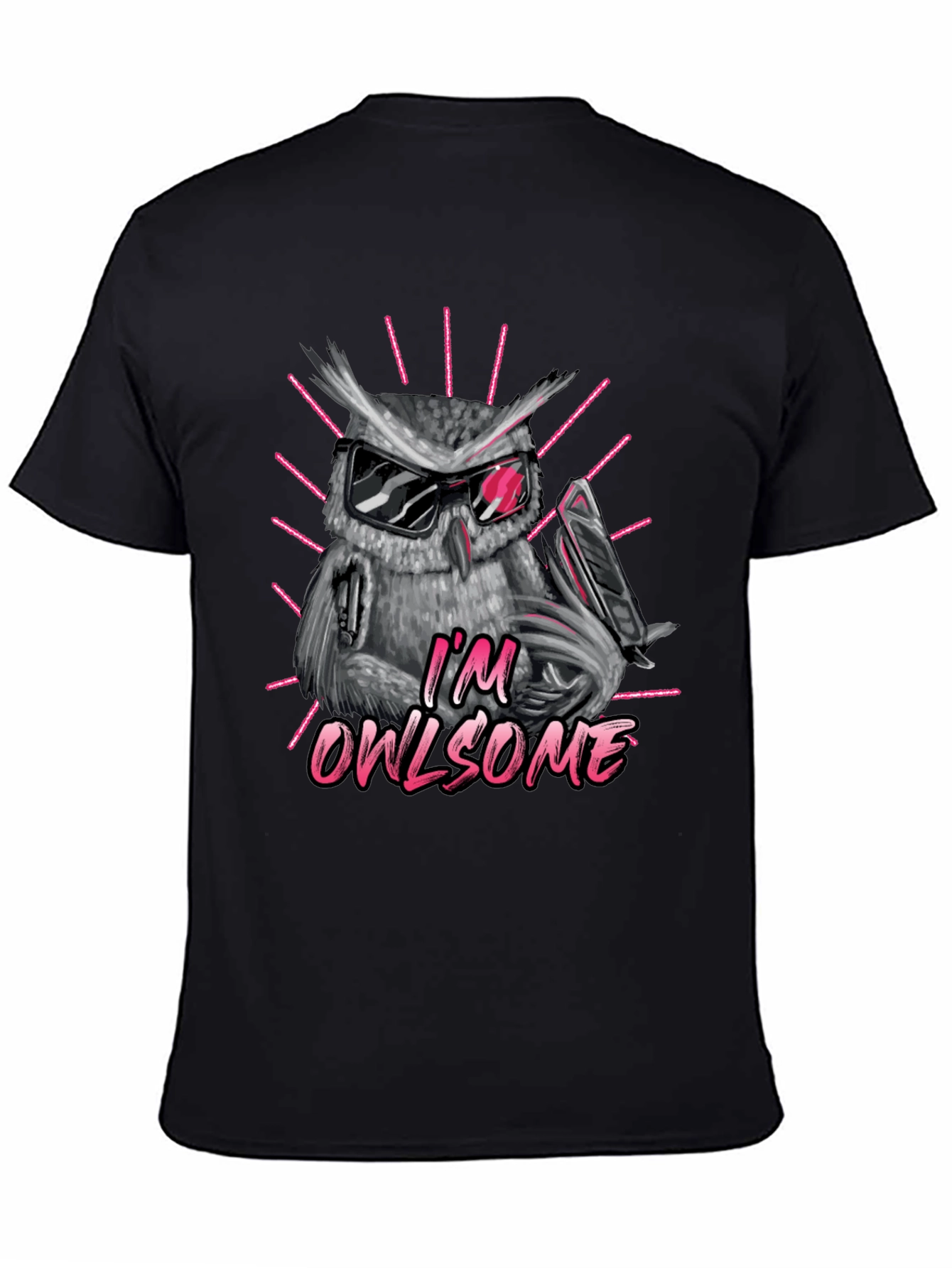 Cool Owl T-Shirt - Im Owlsome!