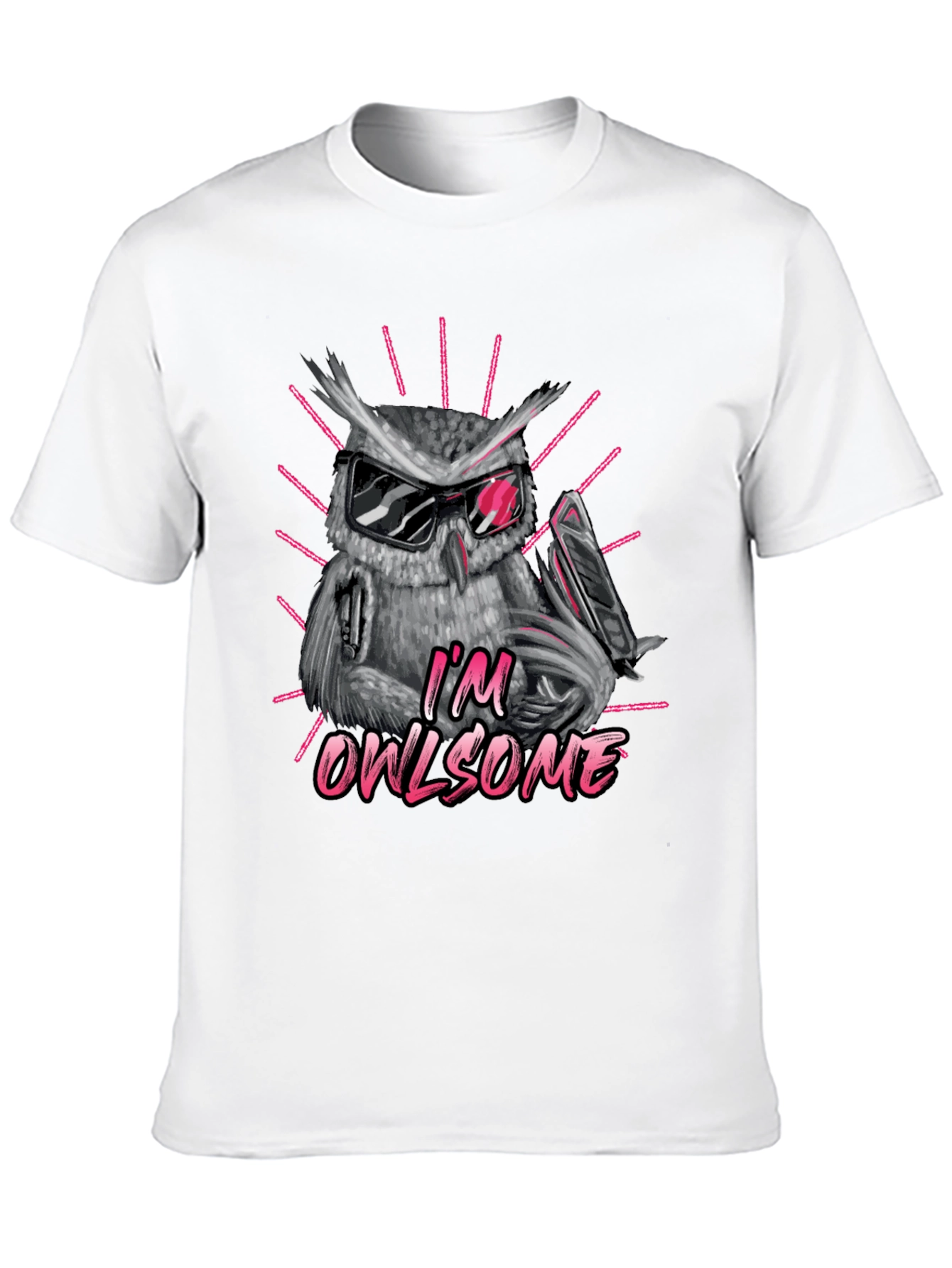 Cool Owl T-Shirt - Im Owlsome!