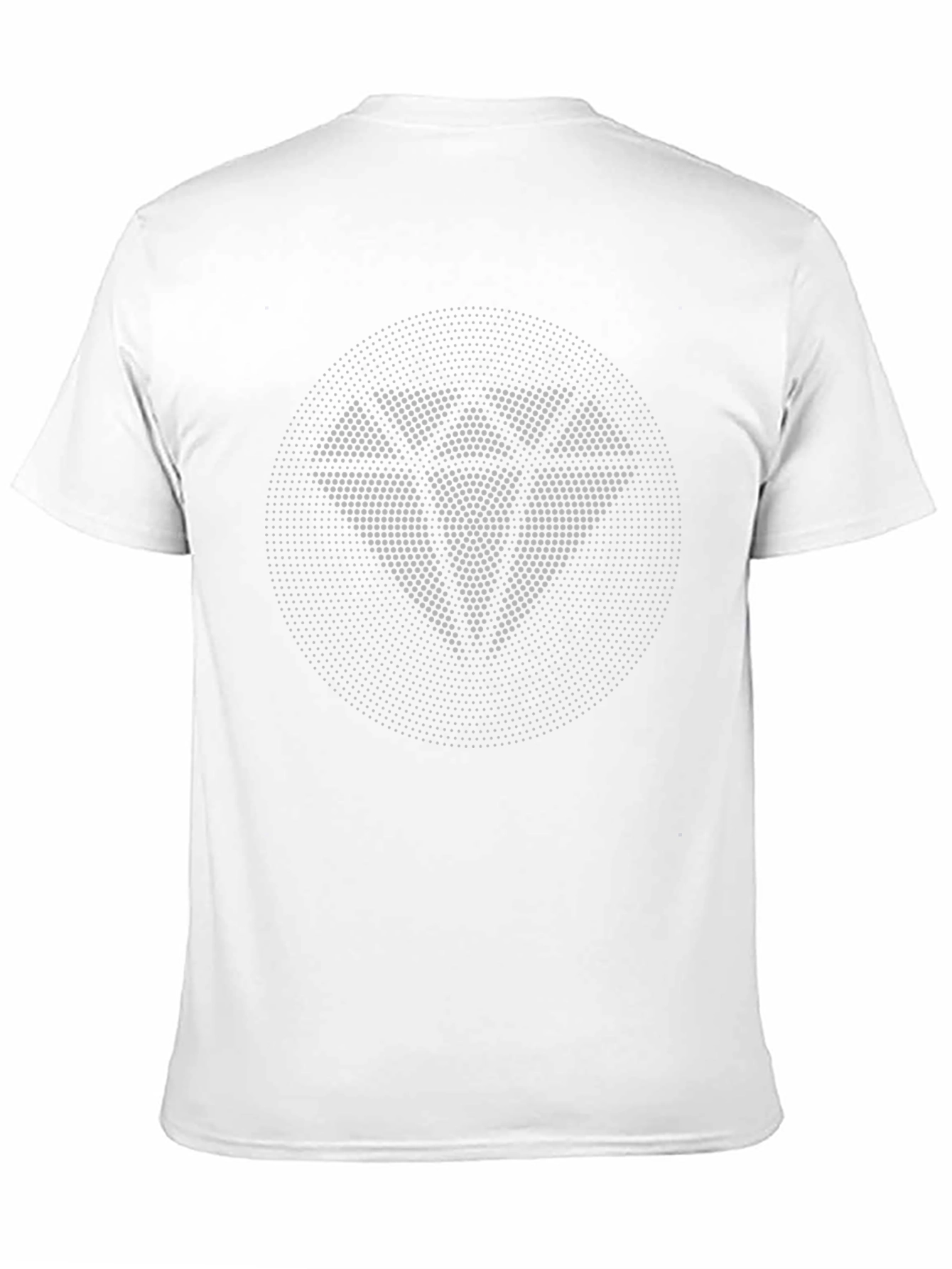 Diamond Dot Graphic Tee - Modern Black T-Shirt