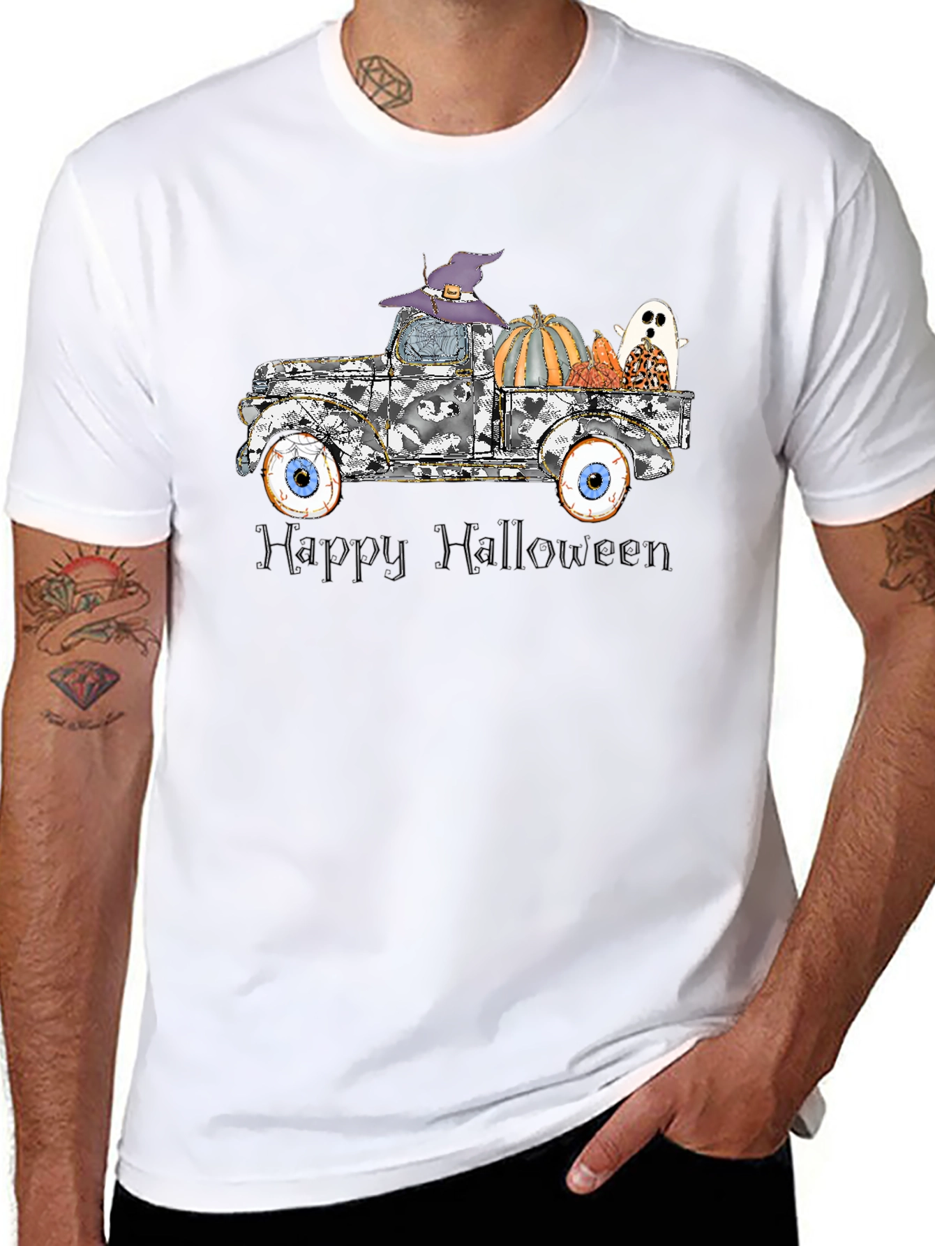 Halloween Truck Graphic Tee