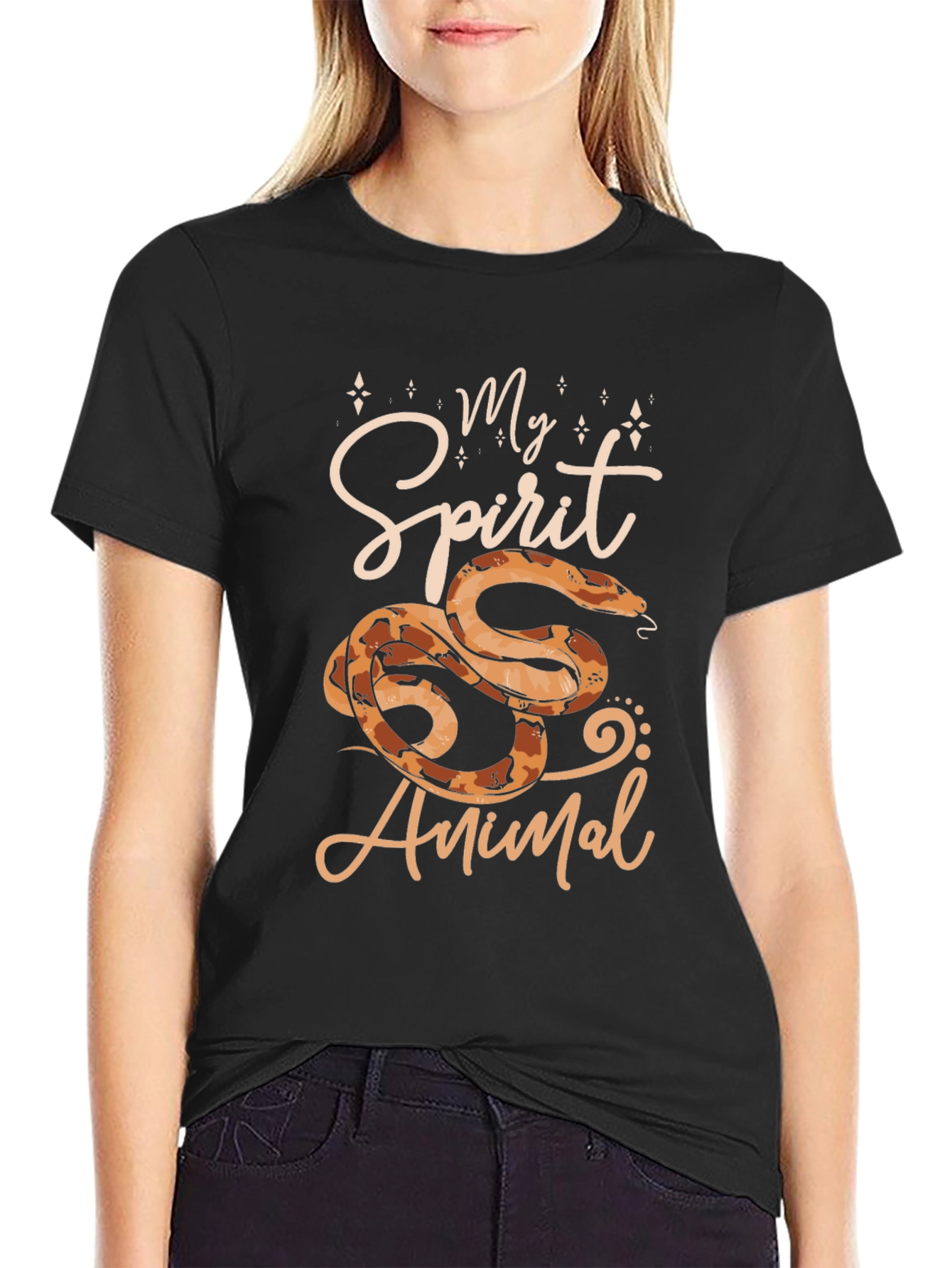 My Spirit Animal Snake Graphic Tee