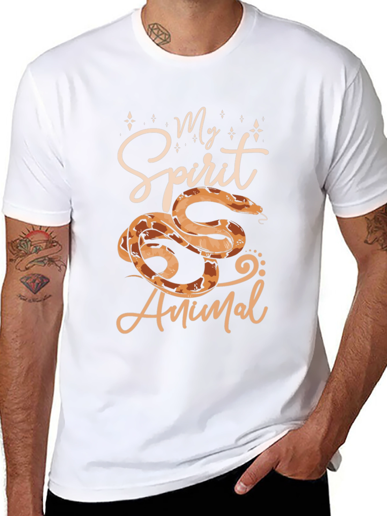 My Spirit Animal Snake Graphic Tee