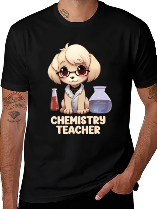 Chemistry Teacher Dog T-Shirt