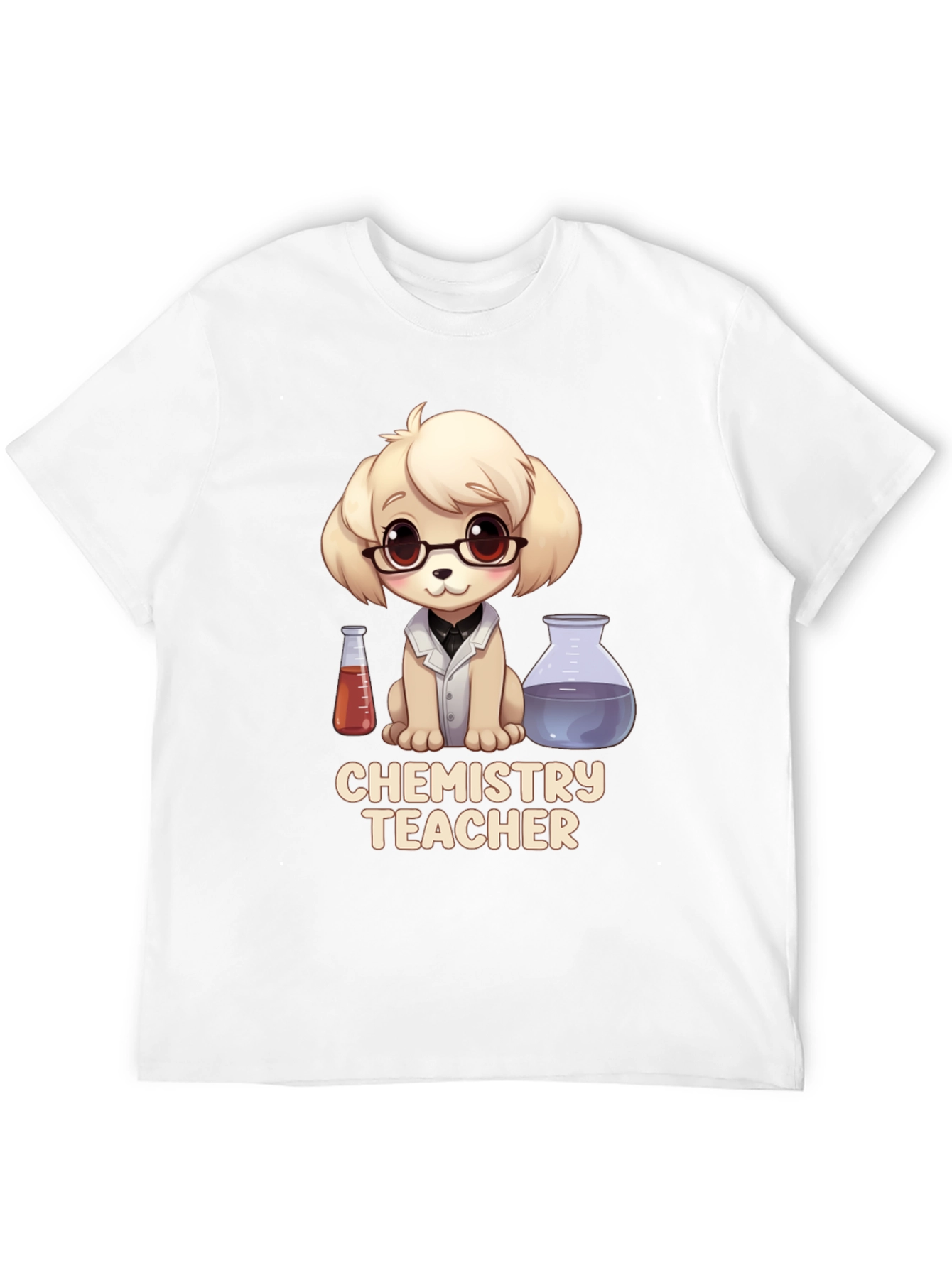 Chemistry Teacher Dog T-Shirt