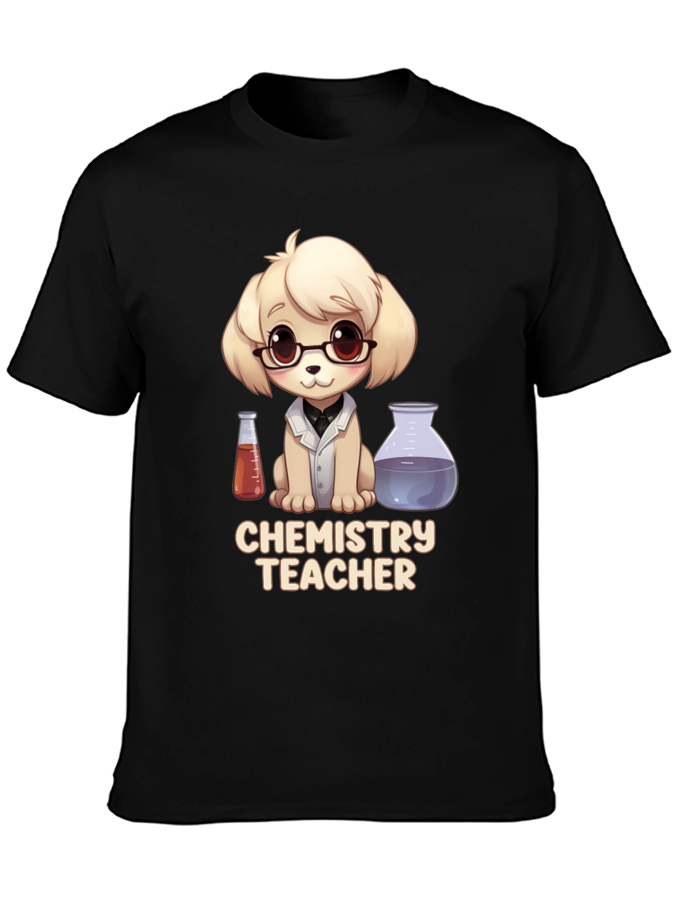 Chemistry Teacher Dog T-Shirt
