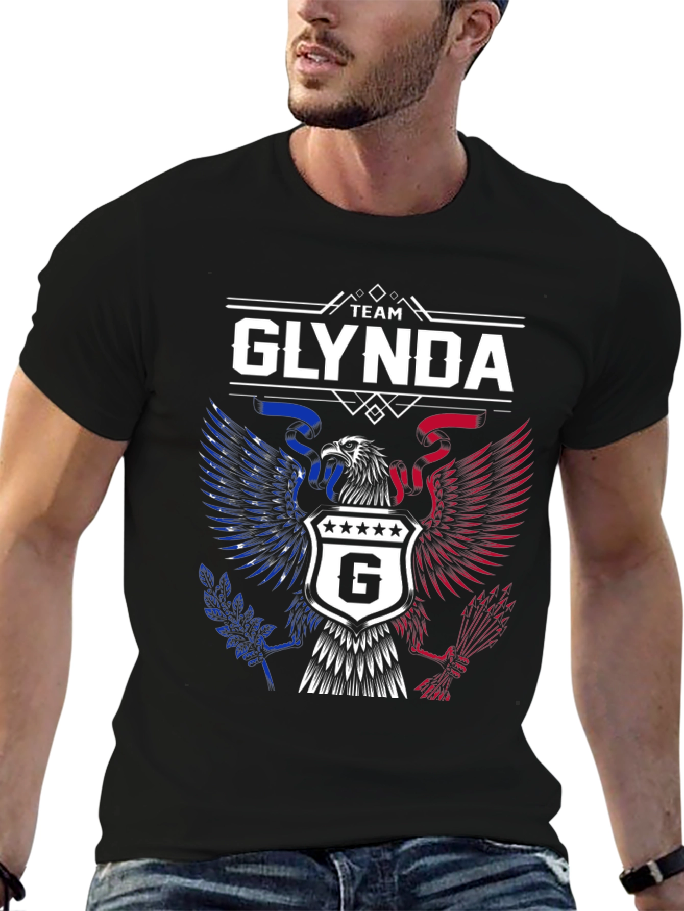 Team Glynda Patriotic Eagle T-Shirt