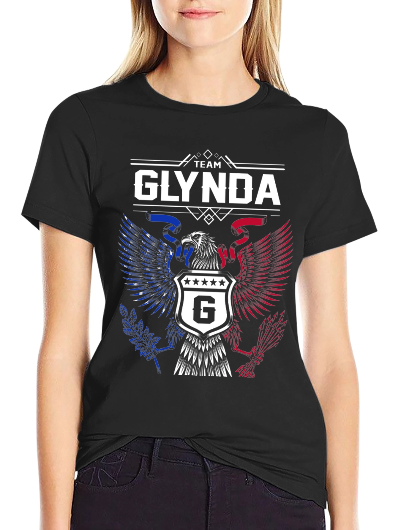 Team Glynda Patriotic Eagle T-Shirt