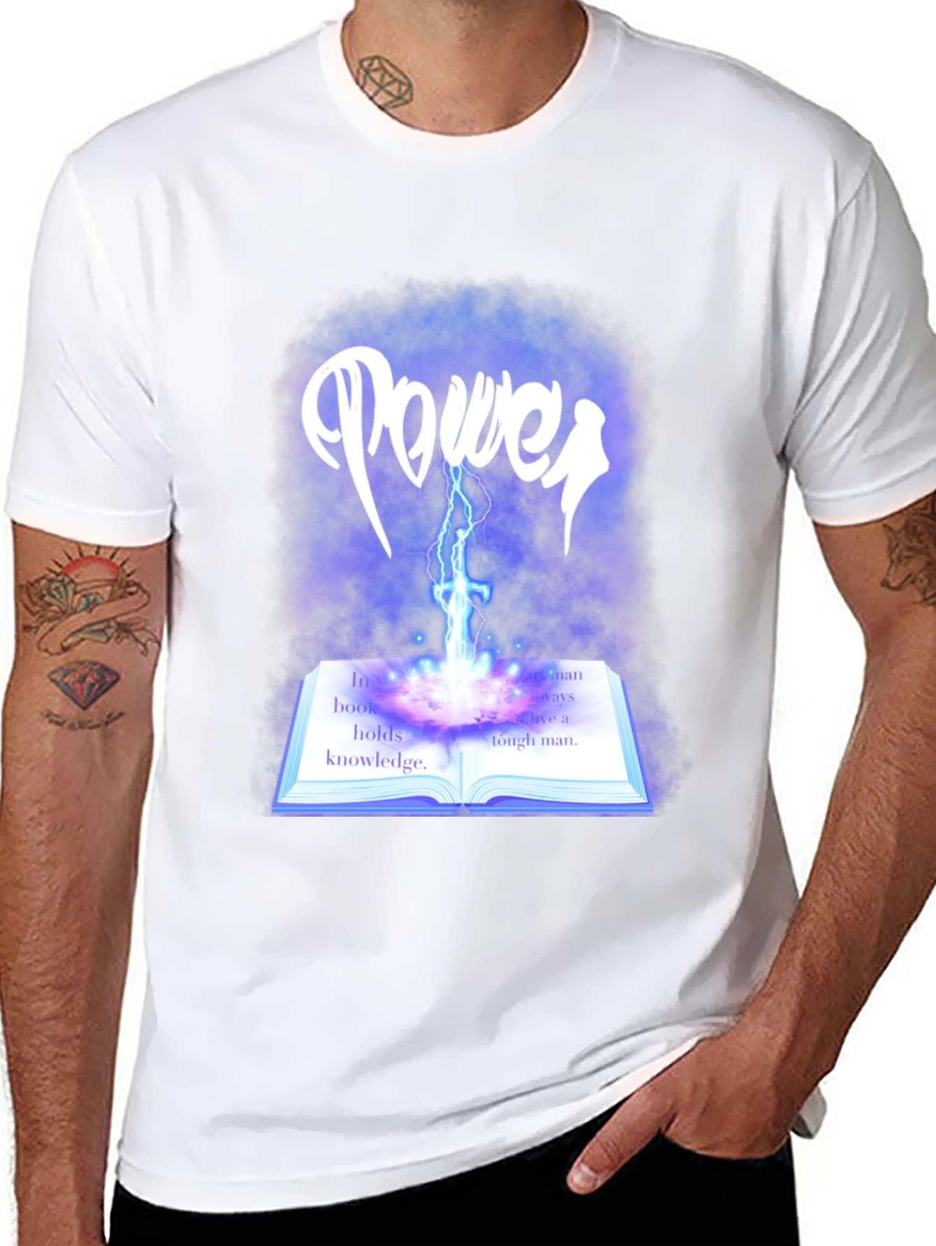 Power Knowledge Graphic Novelty T-Shirt