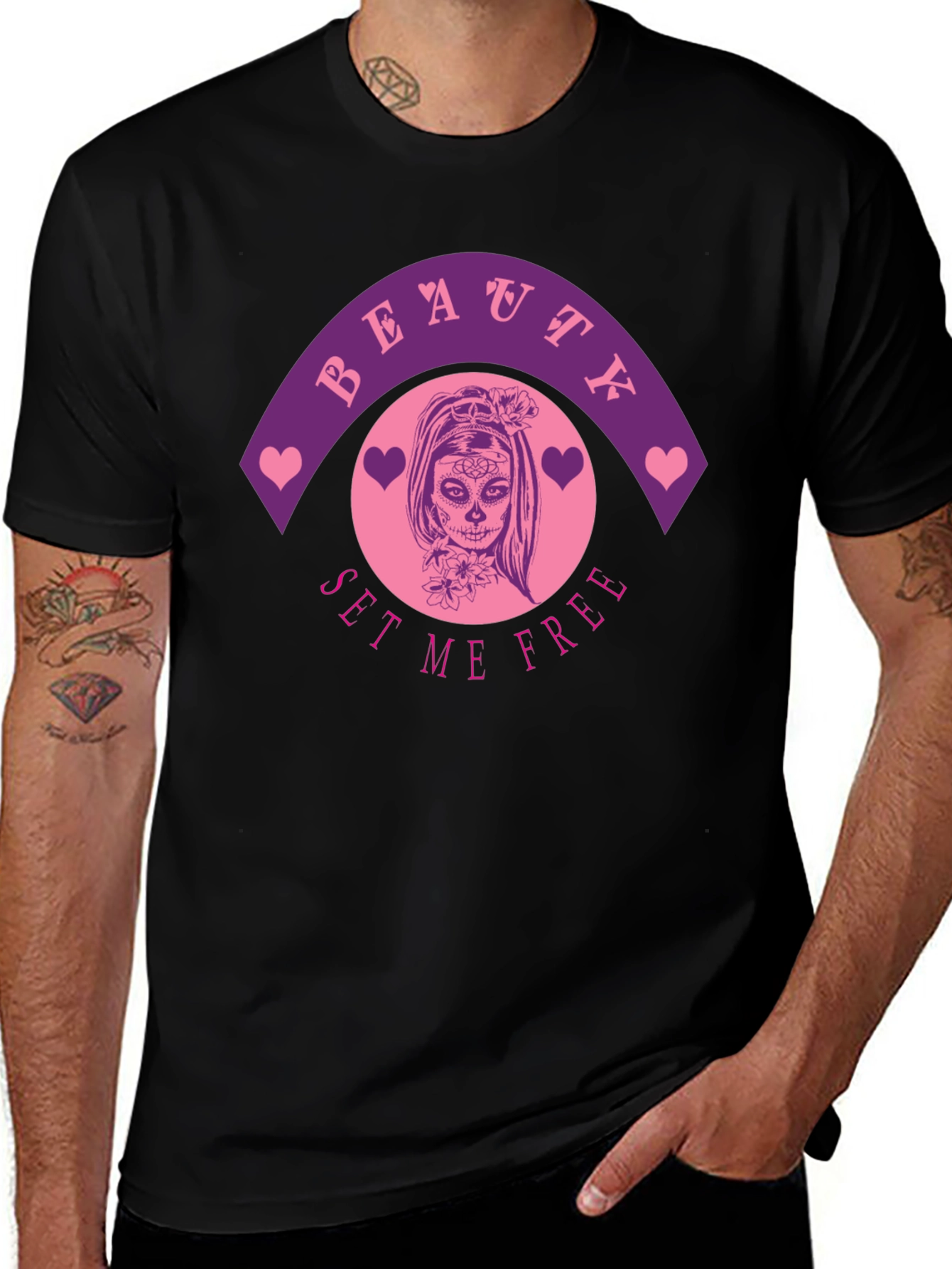 Beauty Set Me Free Graphic Tee