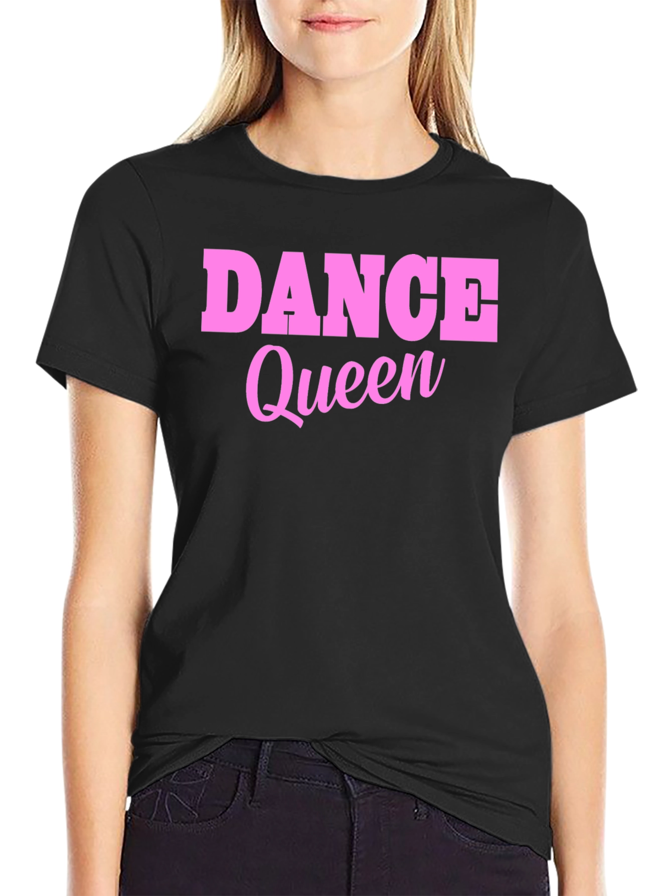 Dance Queen Black T-Shirt