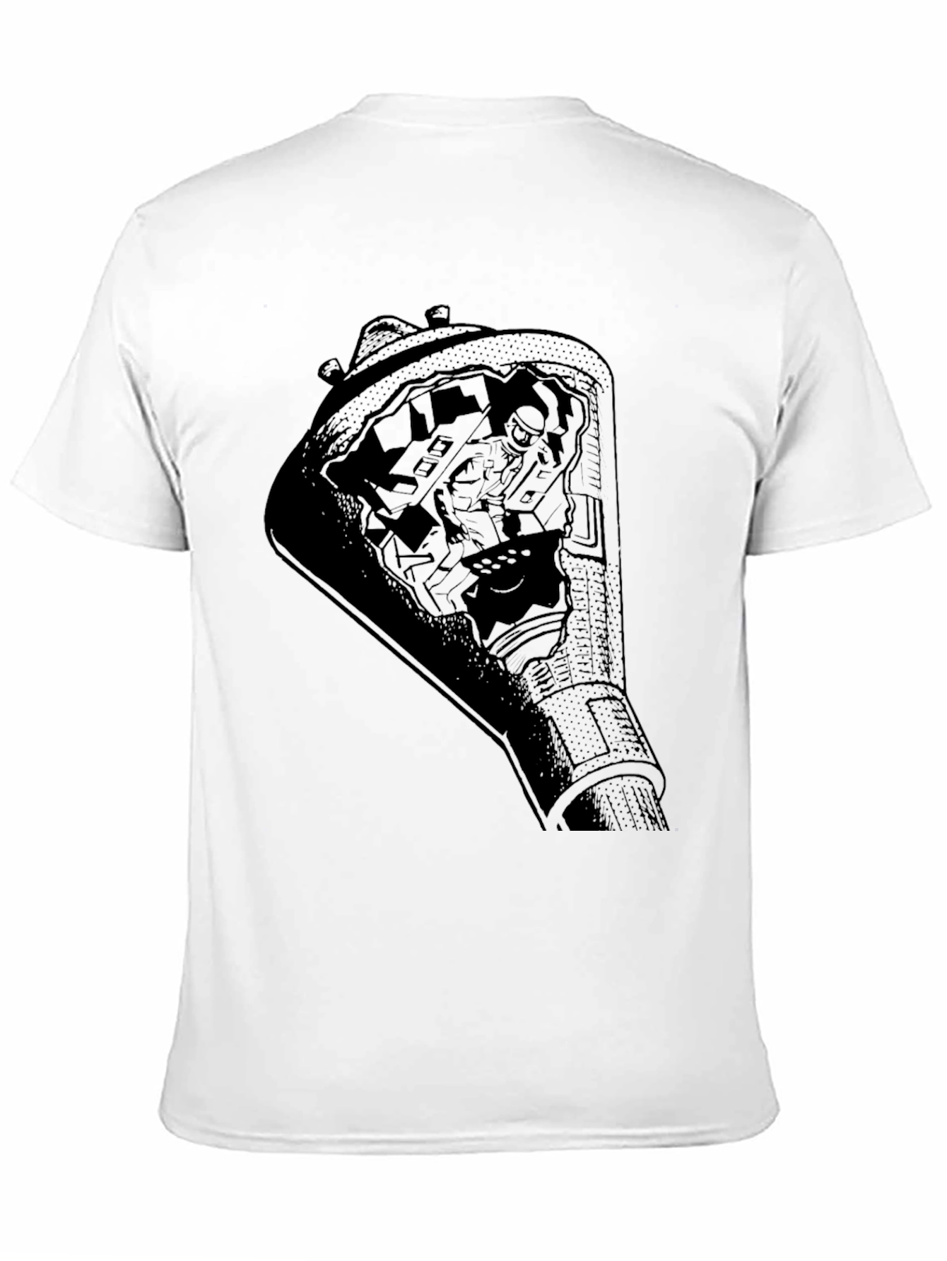 Astronaut Space Capsule Graphic T-Shirt