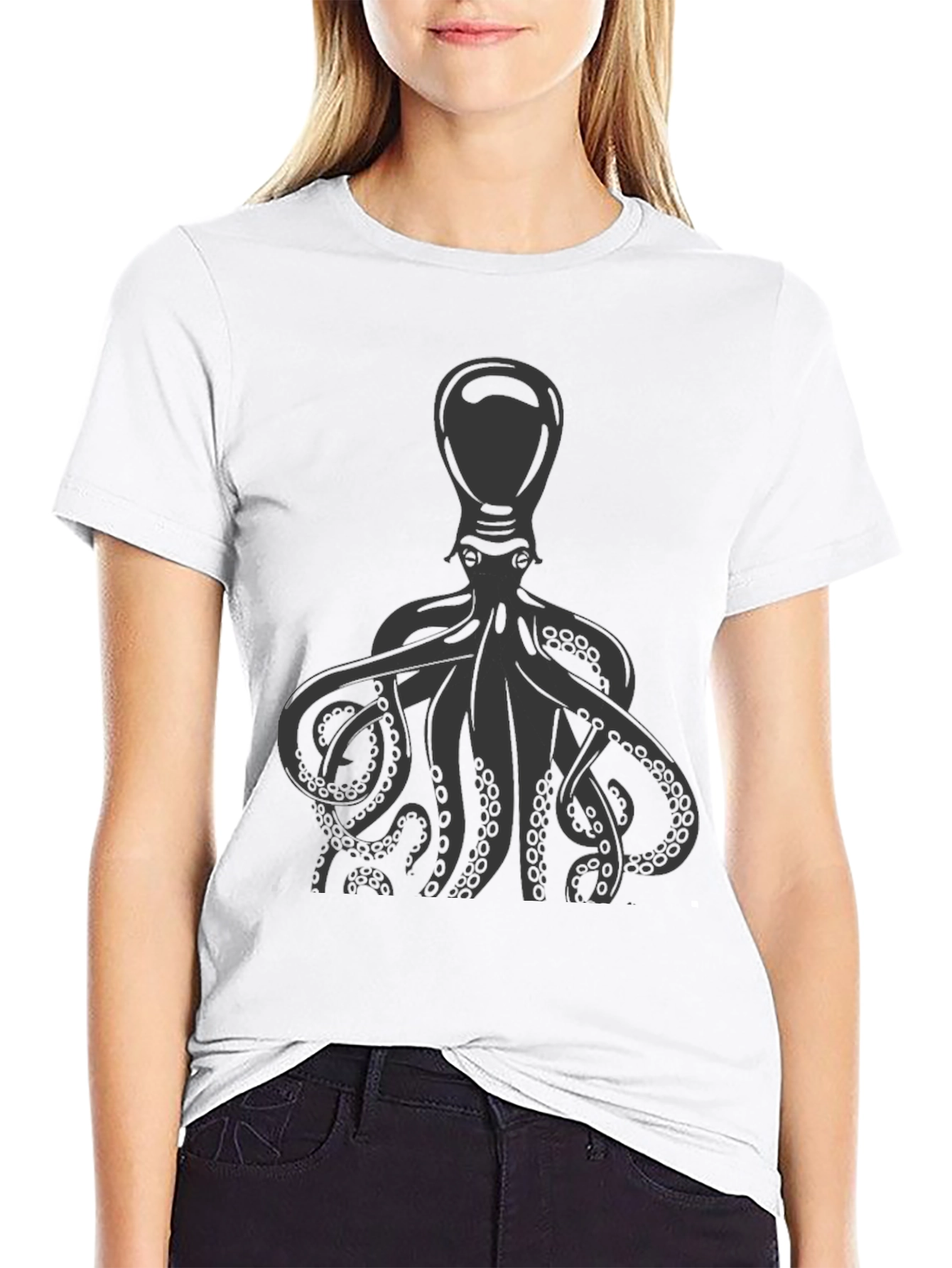 Octopus Graphic Tee - Dark Kraken Shirt