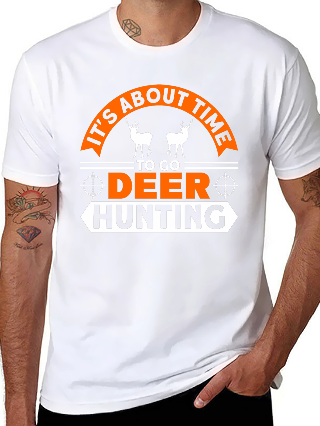 Deer Hunting Graphic Tee