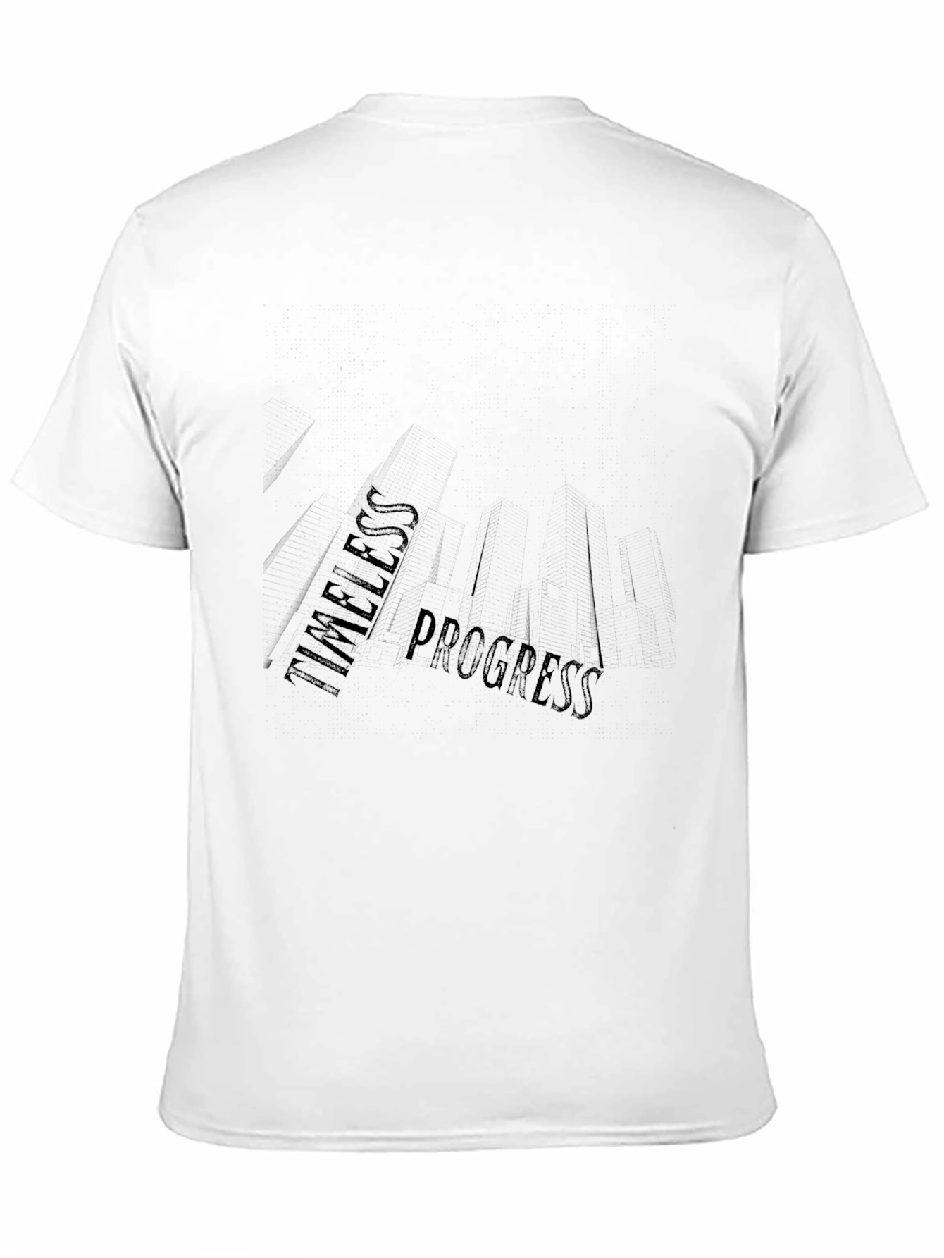 Timeless Progress Black Graphic Tee