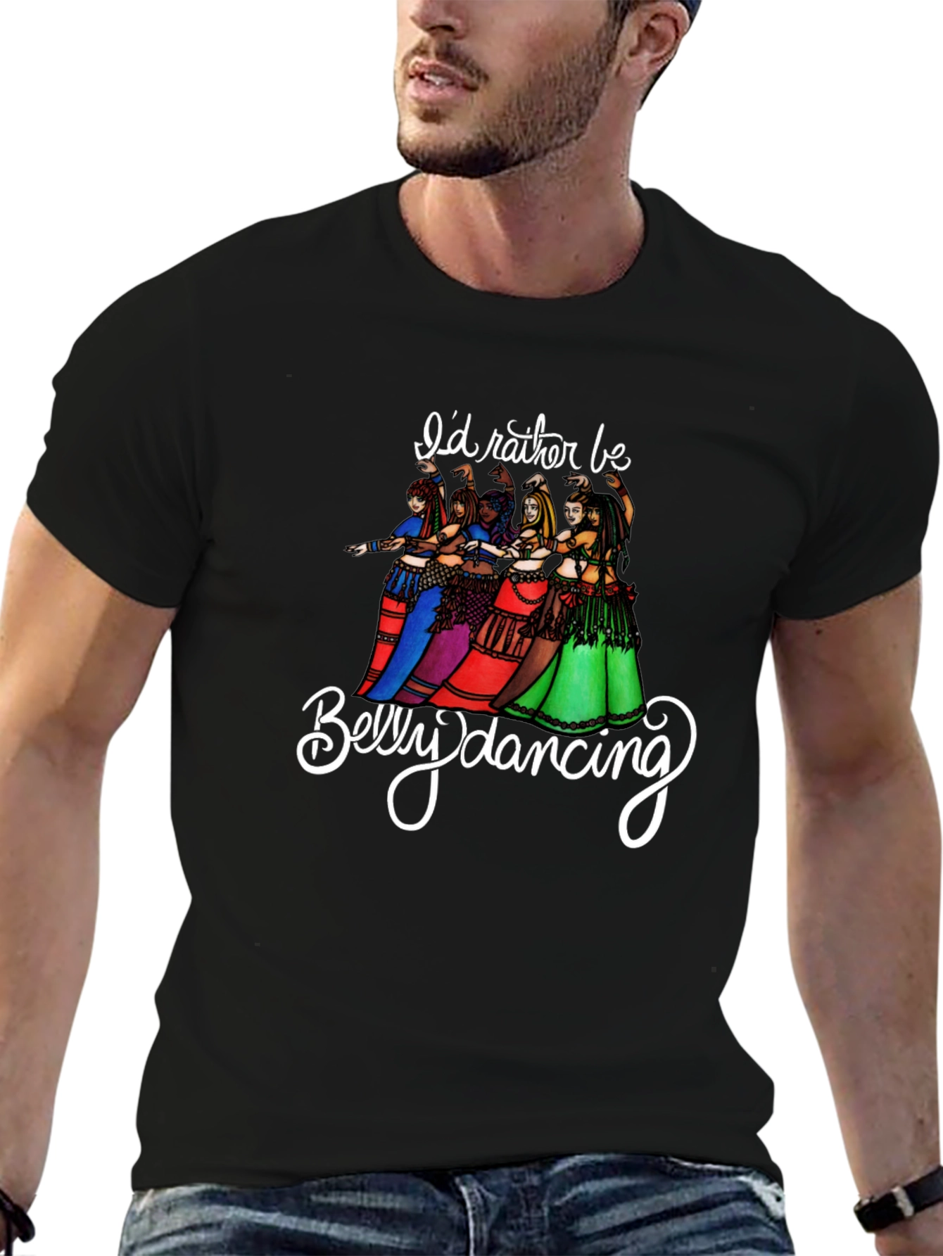 Belly Dancing Graphic T-Shirt