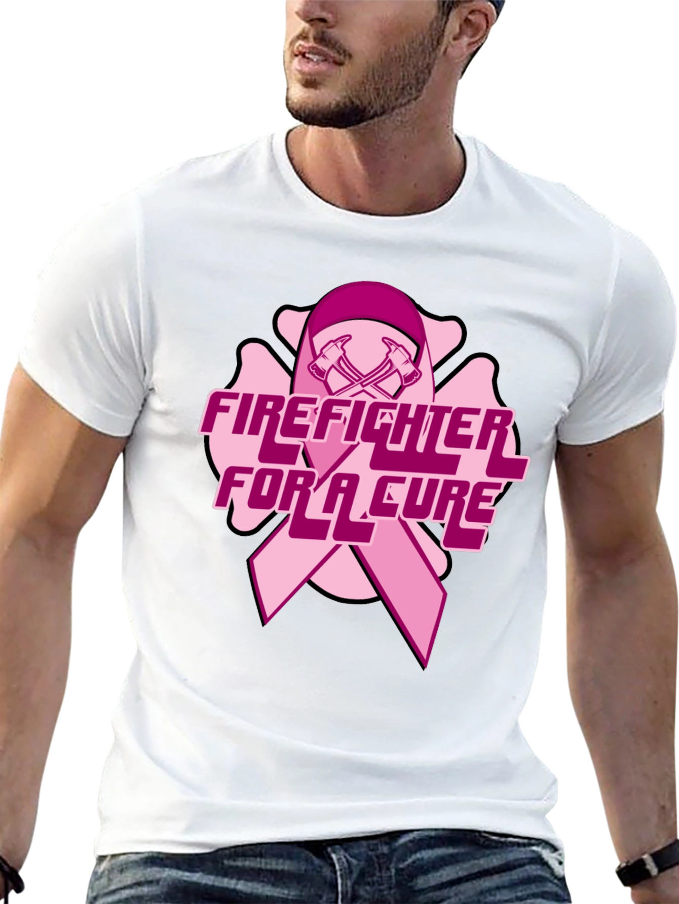 Firefighter for a Cure T-Shirt
