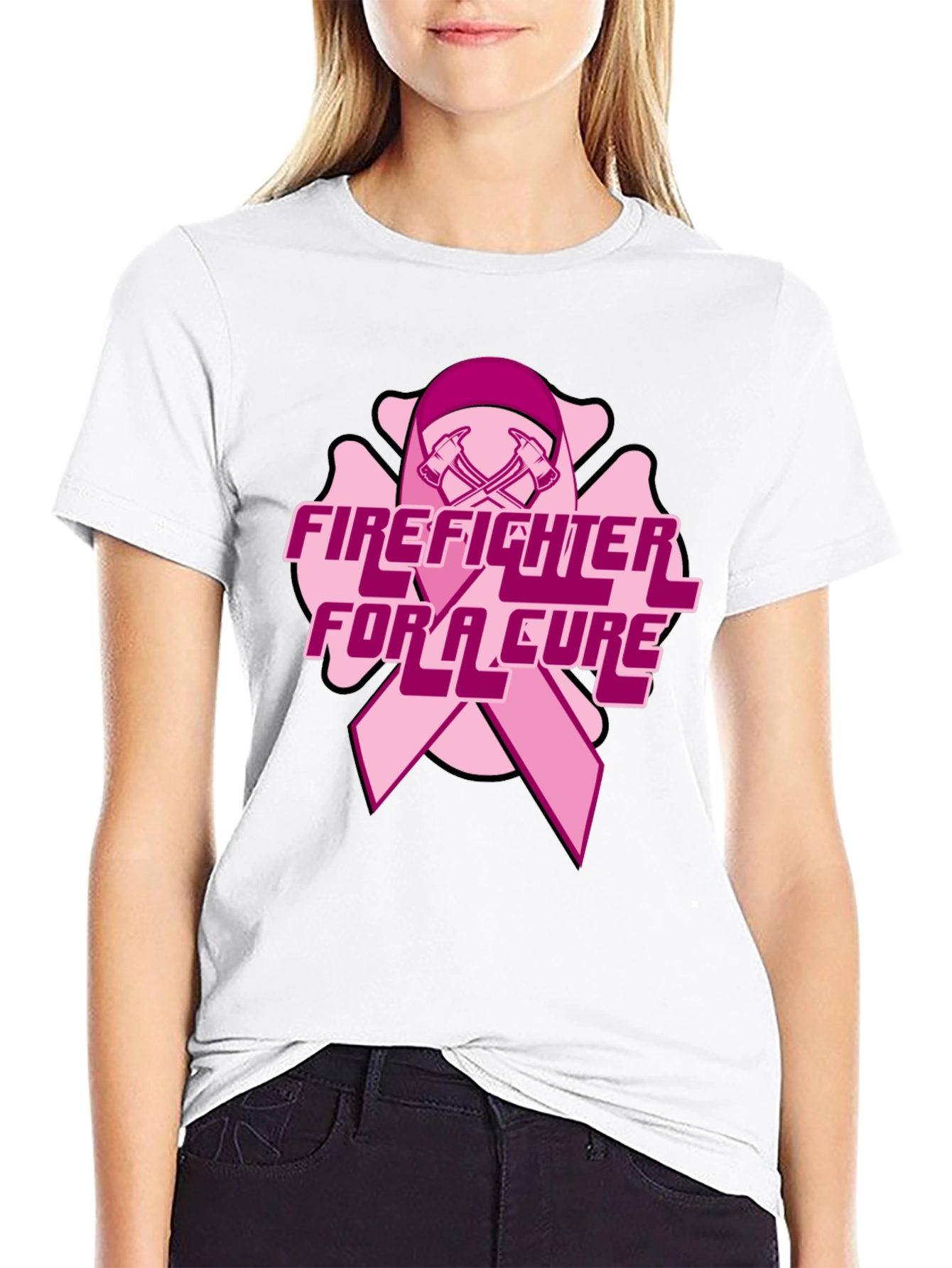 Firefighter for a Cure T-Shirt