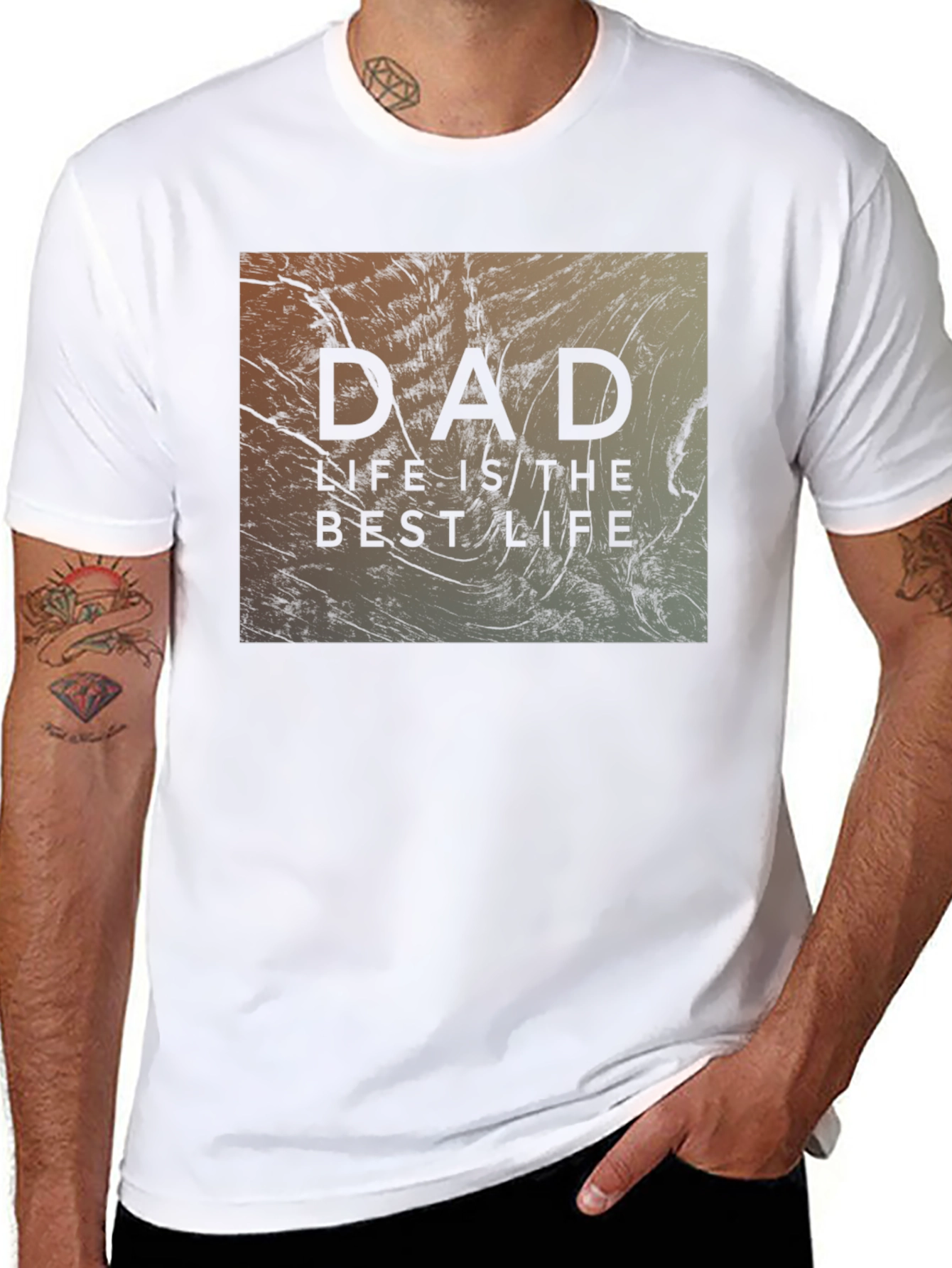 Dad Life T-Shirt - Best Life Graphic Tee