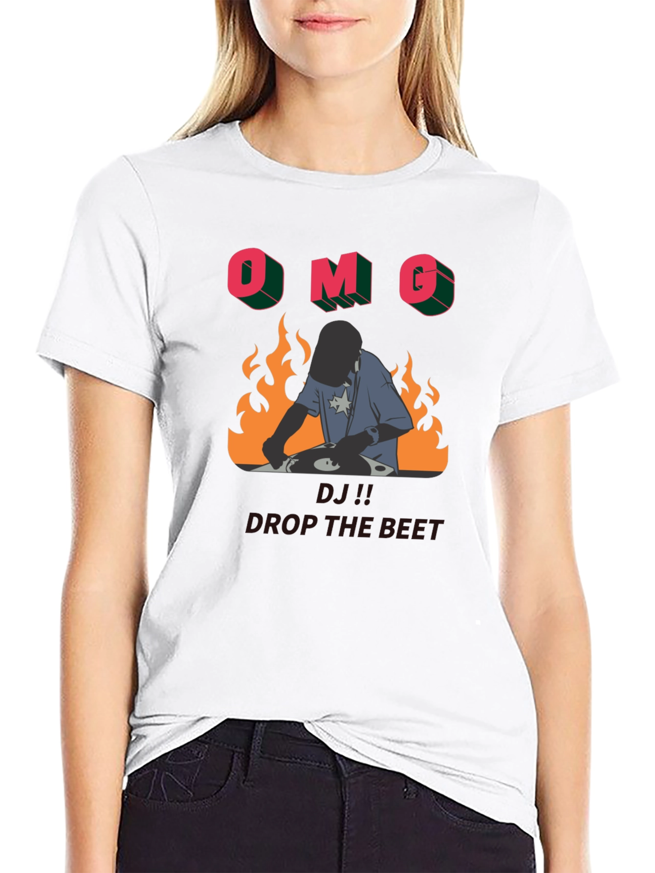OMG Drop The Beet Graphic Tee