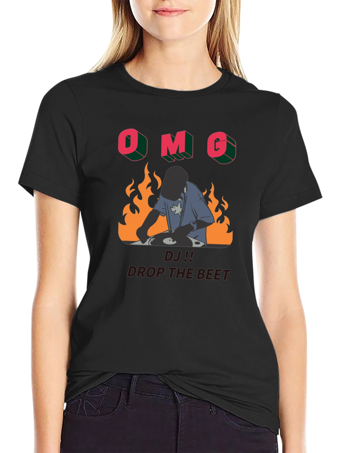 OMG Drop The Beet Graphic Tee
