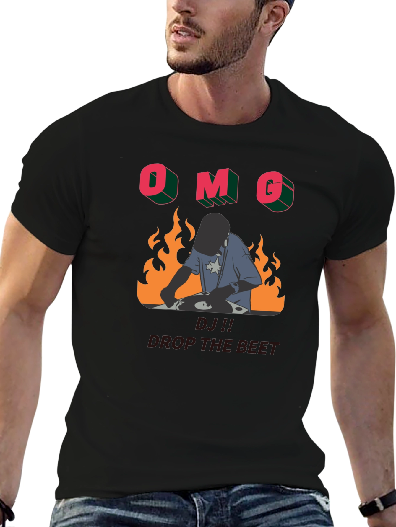OMG Drop The Beet Graphic Tee