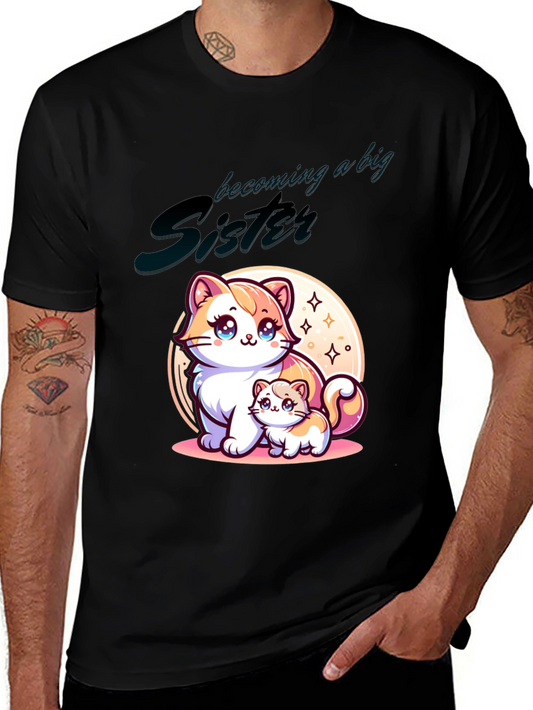 Big Sister Cat T-Shirt