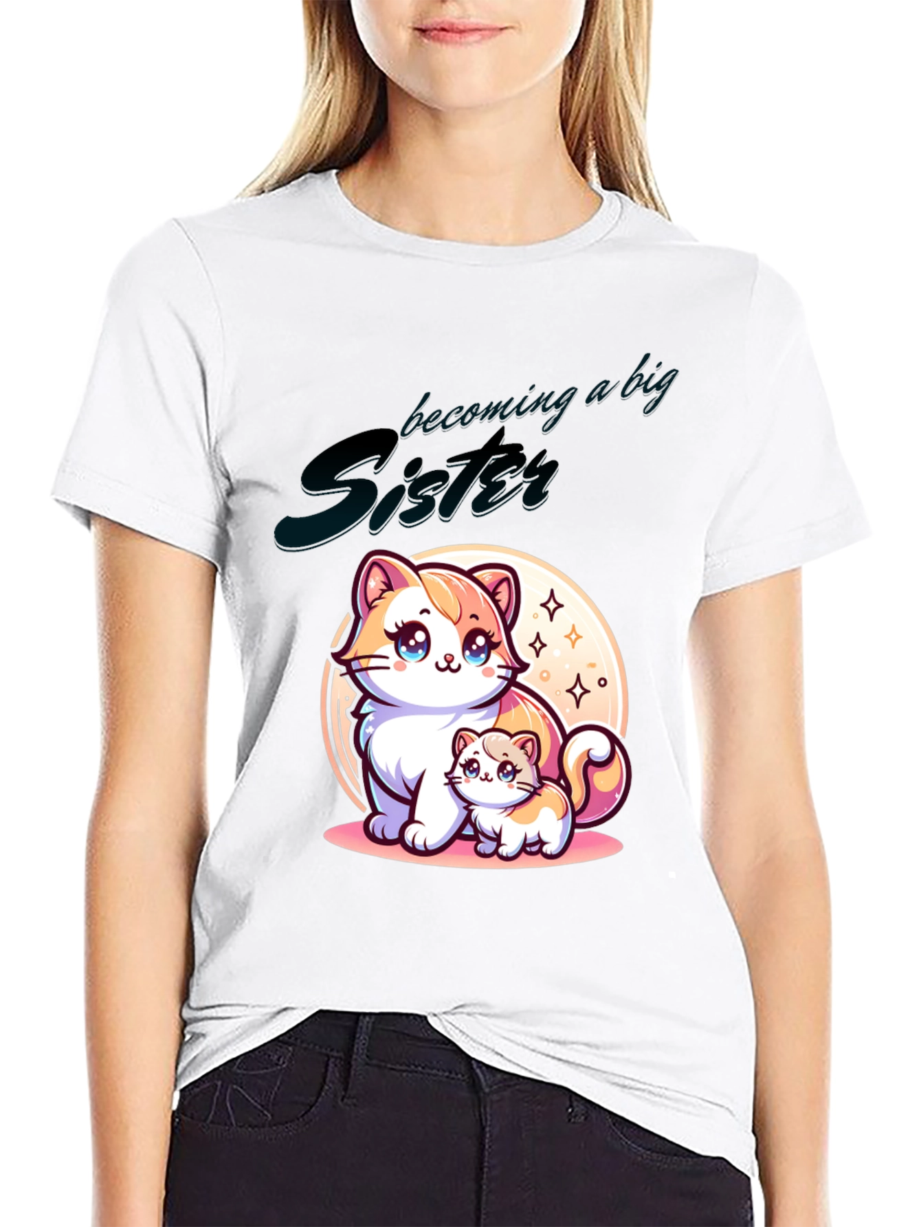 Big Sister Cat T-Shirt