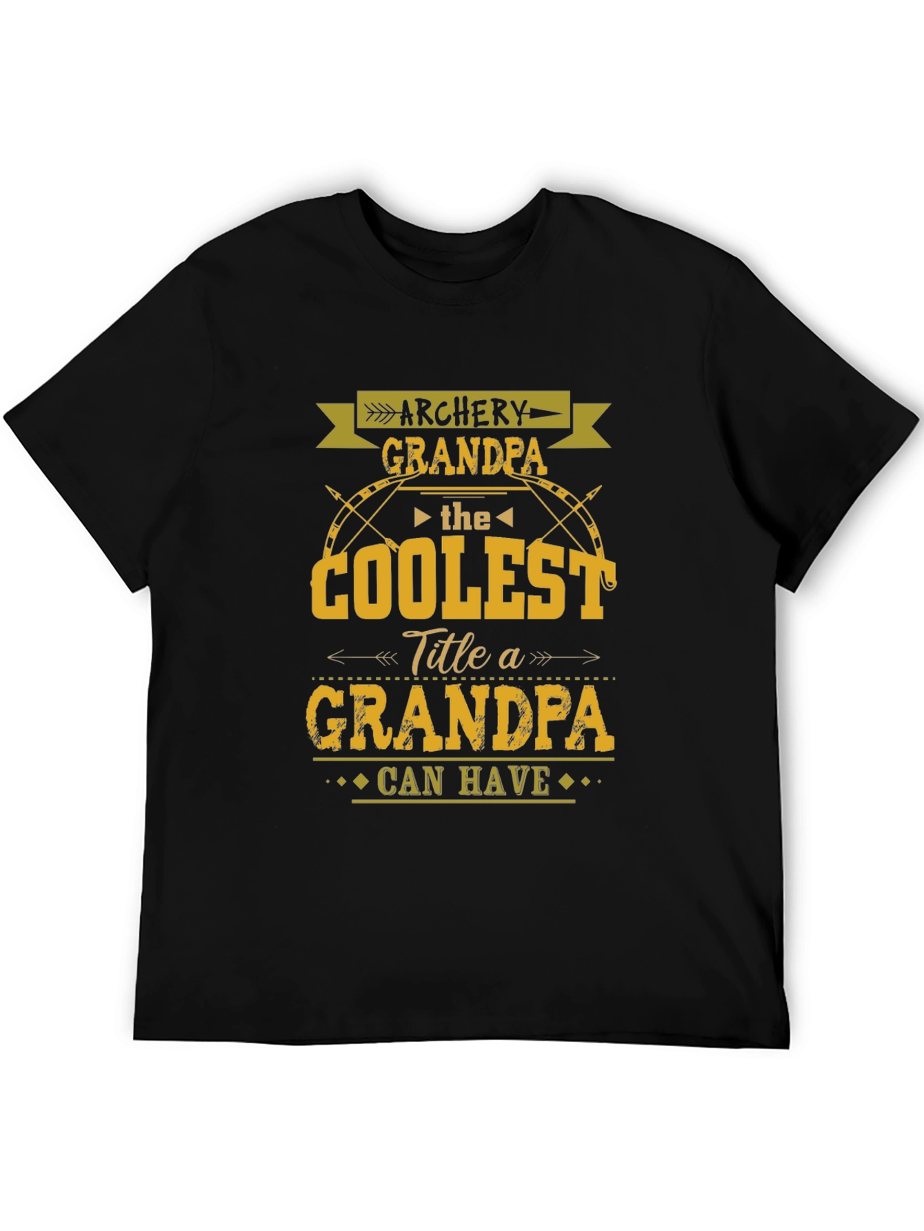 Archery Grandpa T-Shirt - Coolest Title Ever!