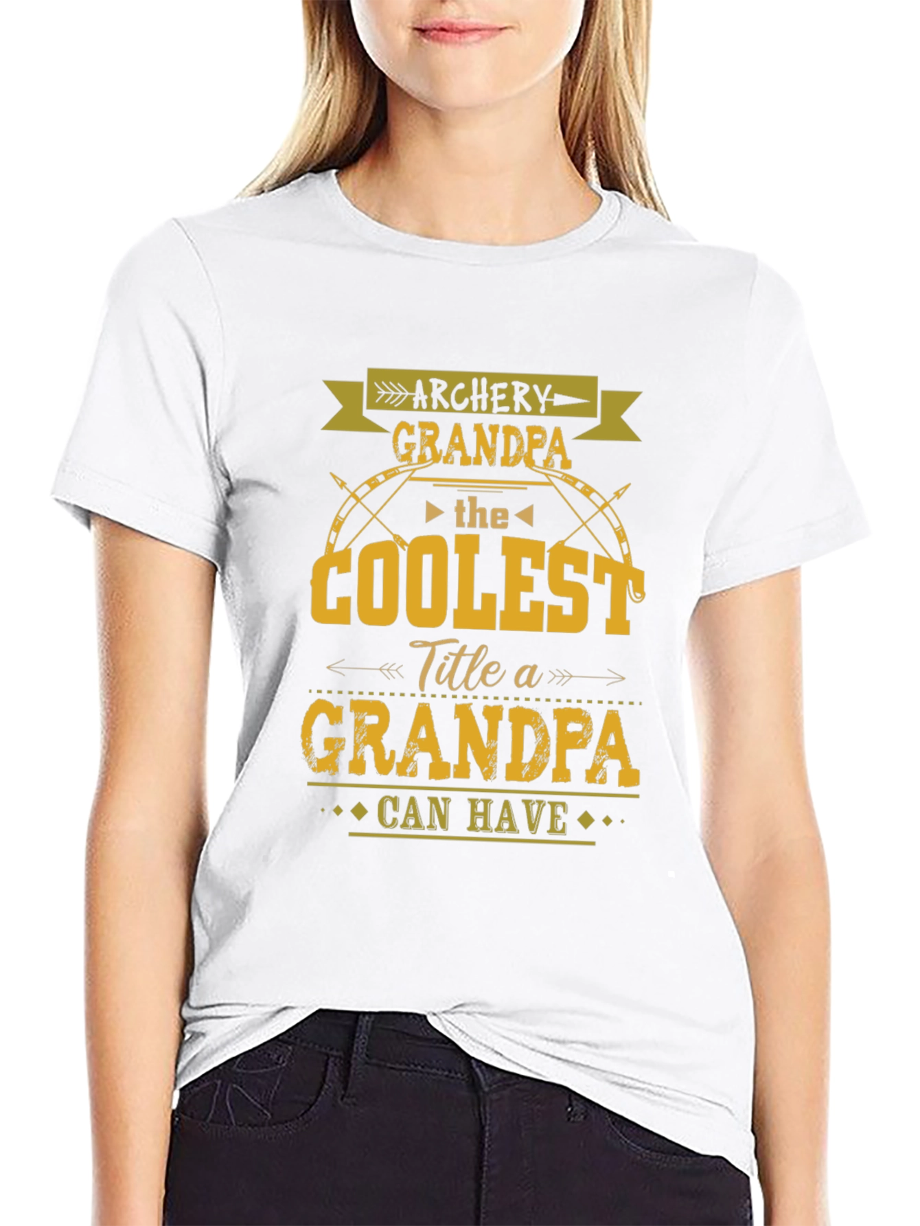 Archery Grandpa T-Shirt - Coolest Title Ever!
