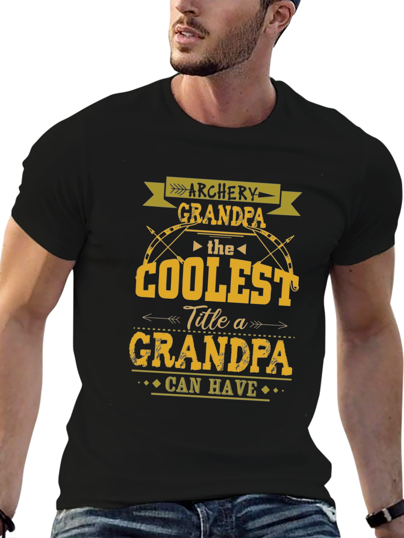 Archery Grandpa T-Shirt - Coolest Title Ever!