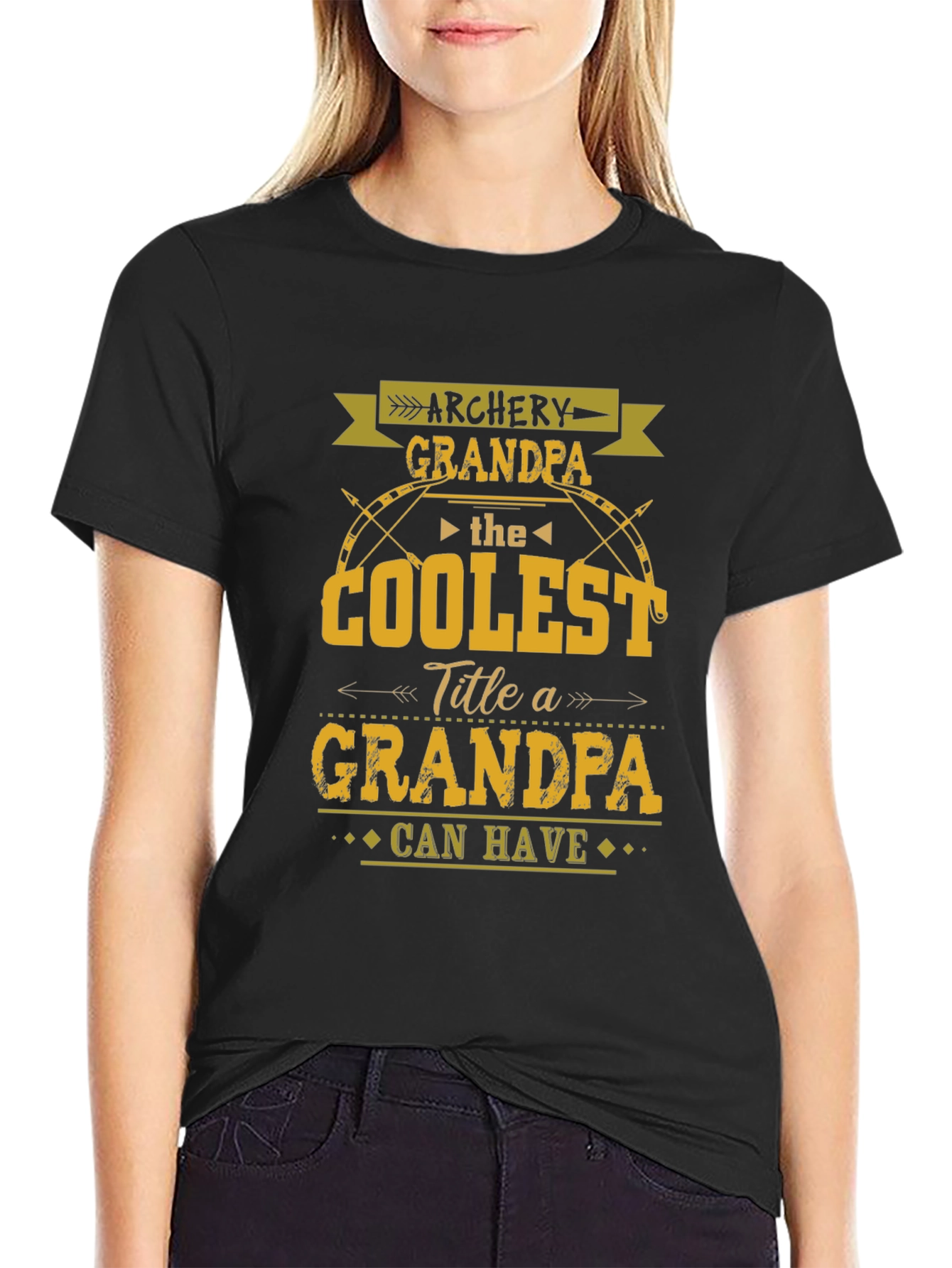 Archery Grandpa T-Shirt - Coolest Title Ever!