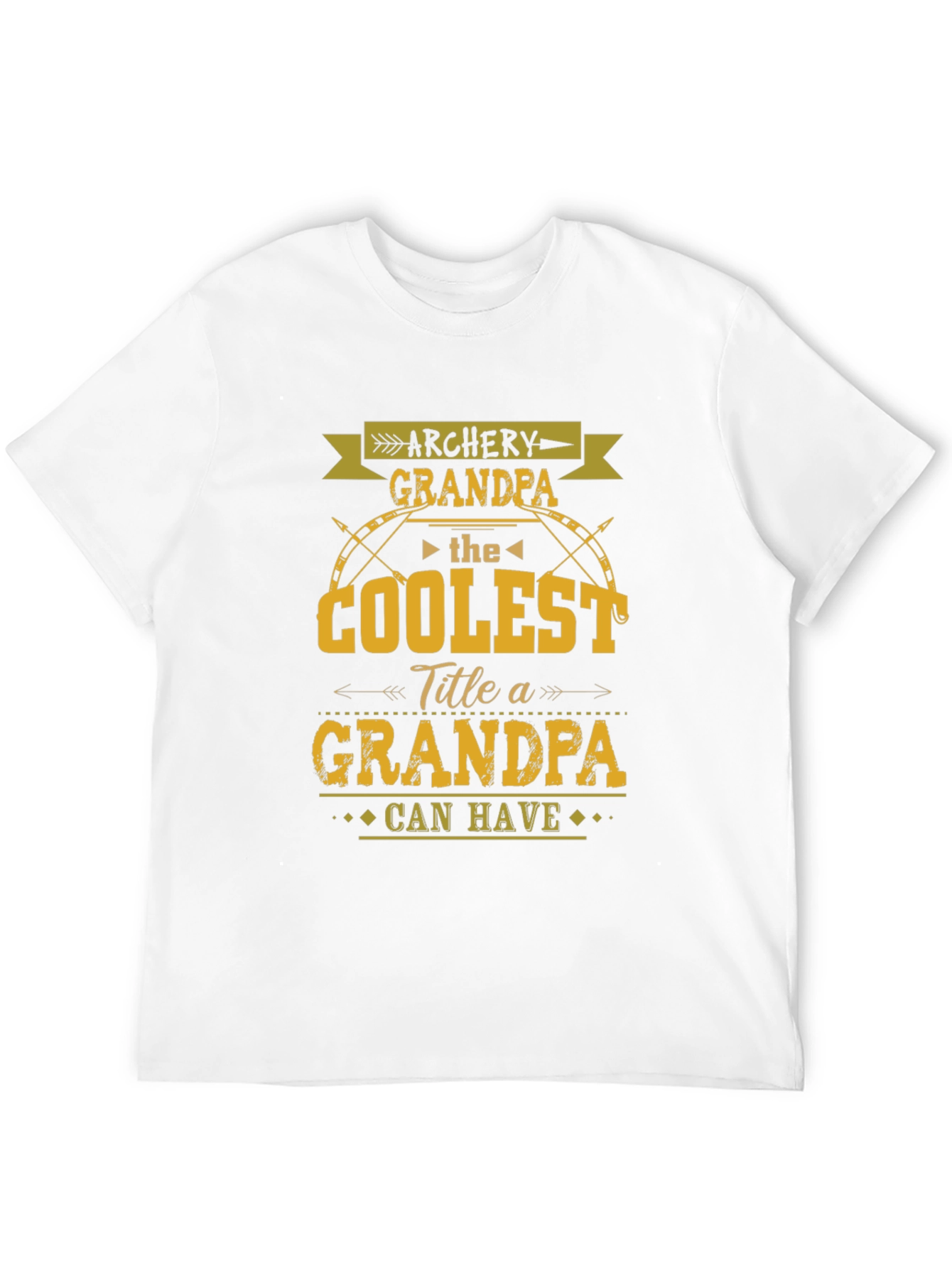 Archery Grandpa T-Shirt - Coolest Title Ever!