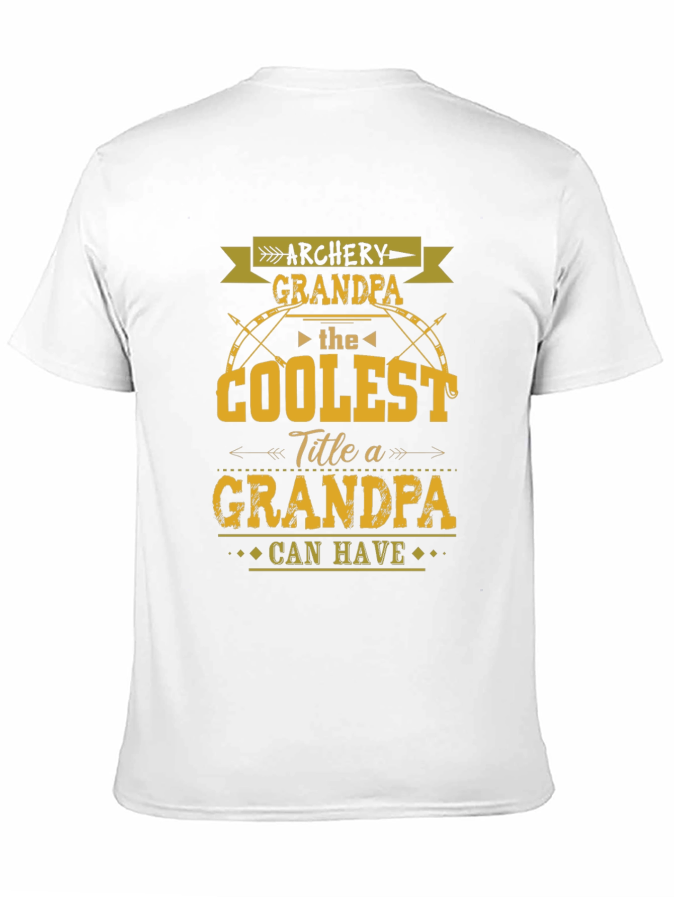 Archery Grandpa T-Shirt - Coolest Title Ever!