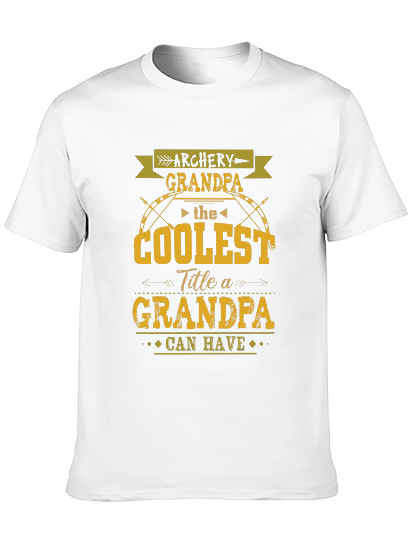 Archery Grandpa T-Shirt - Coolest Title Ever!