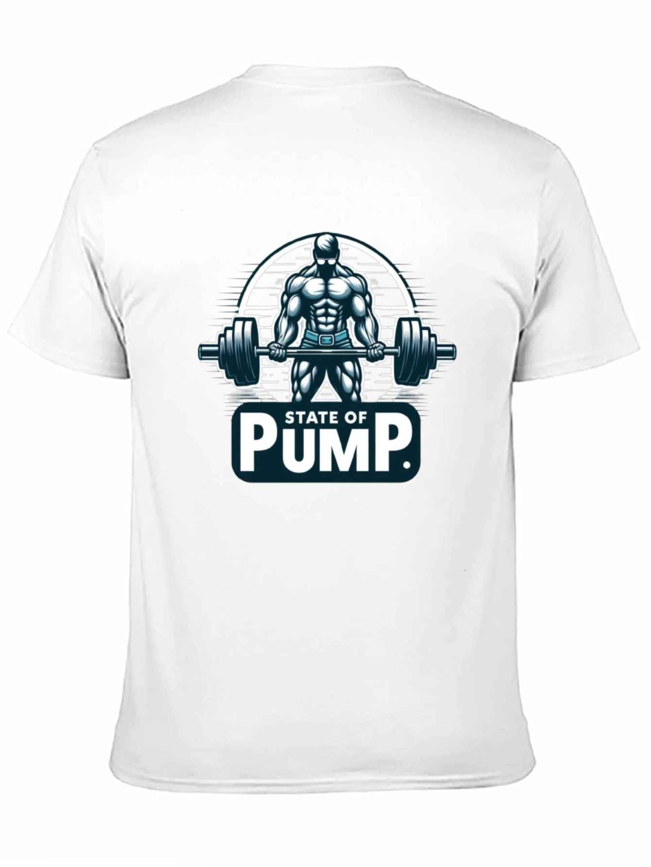 State of Pump Mens Black T-Shirt