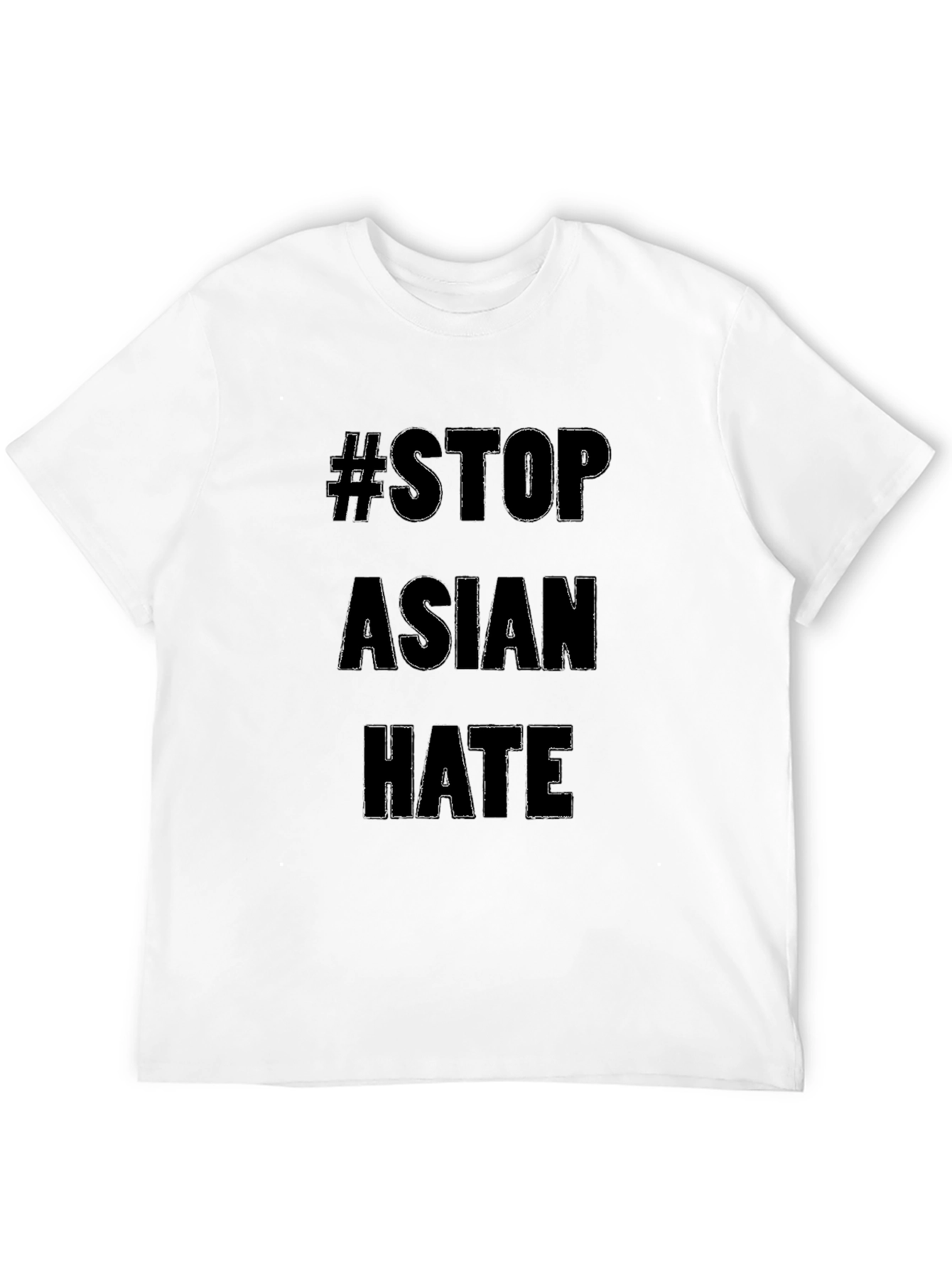#StopAsianHate Black T-Shirt - Social Justice Awareness