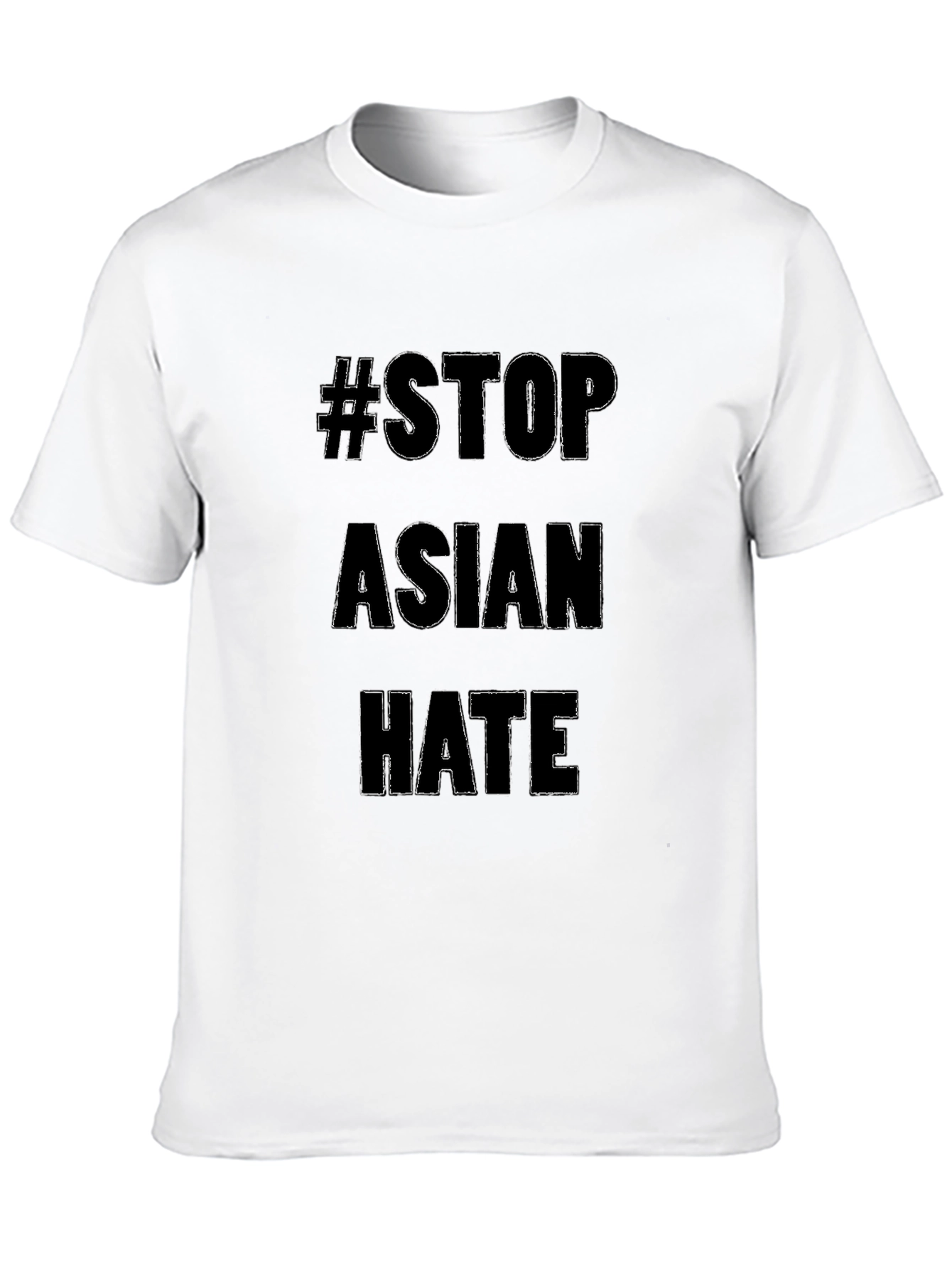 #StopAsianHate Black T-Shirt - Social Justice Awareness