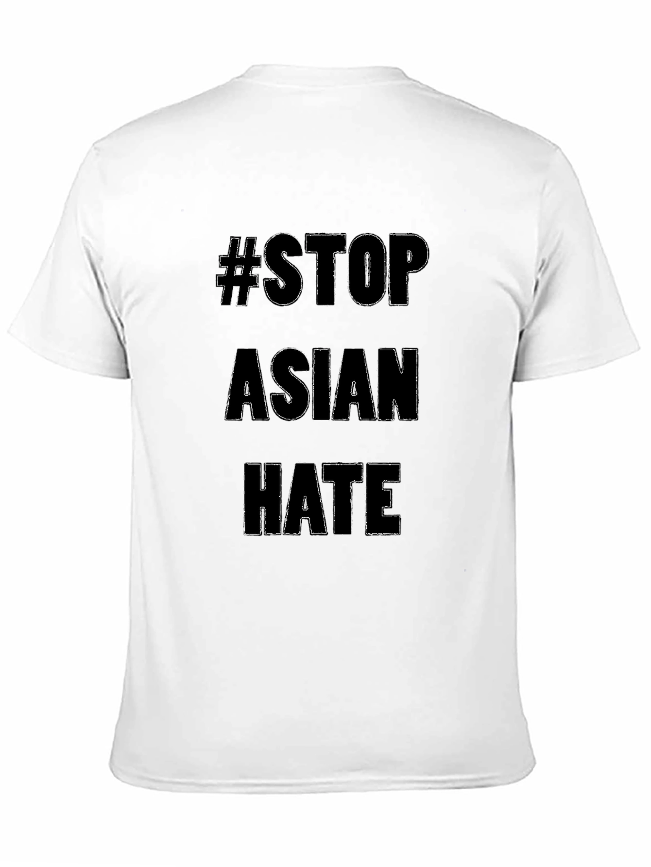 #StopAsianHate Black T-Shirt - Social Justice Awareness