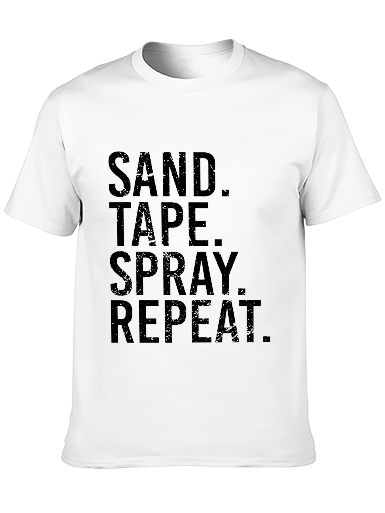 Sand Tape Spray Repeat Graphic Tee