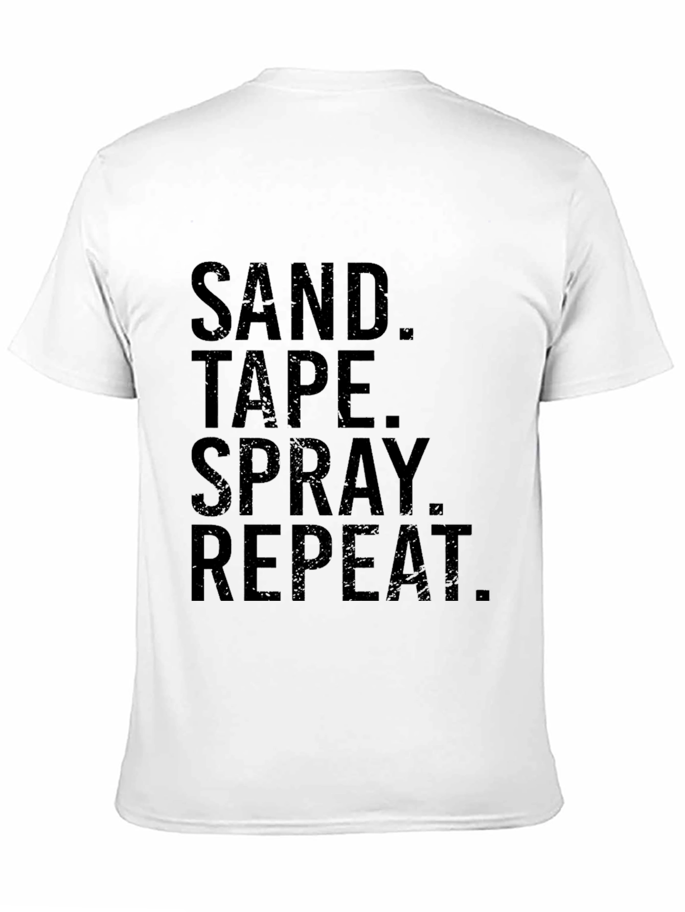 Sand Tape Spray Repeat Graphic Tee