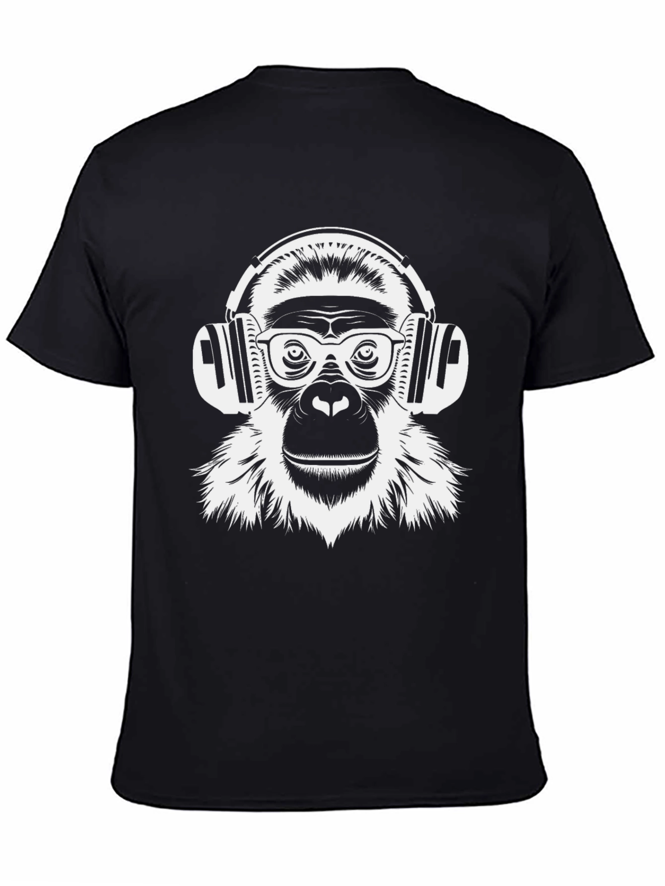 Monkey DJ Graphic T-Shirt - Cool & Unique Design